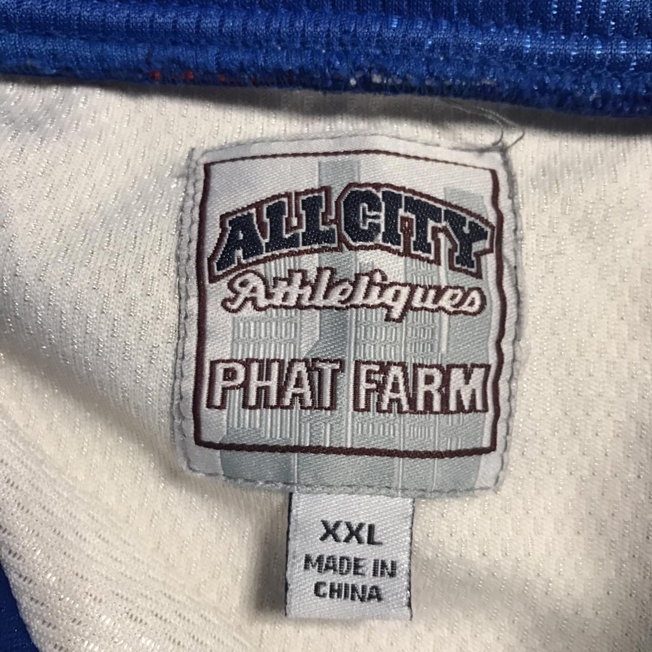 Vintage 1992 Phat Farm All City Athletiques Full Zip...