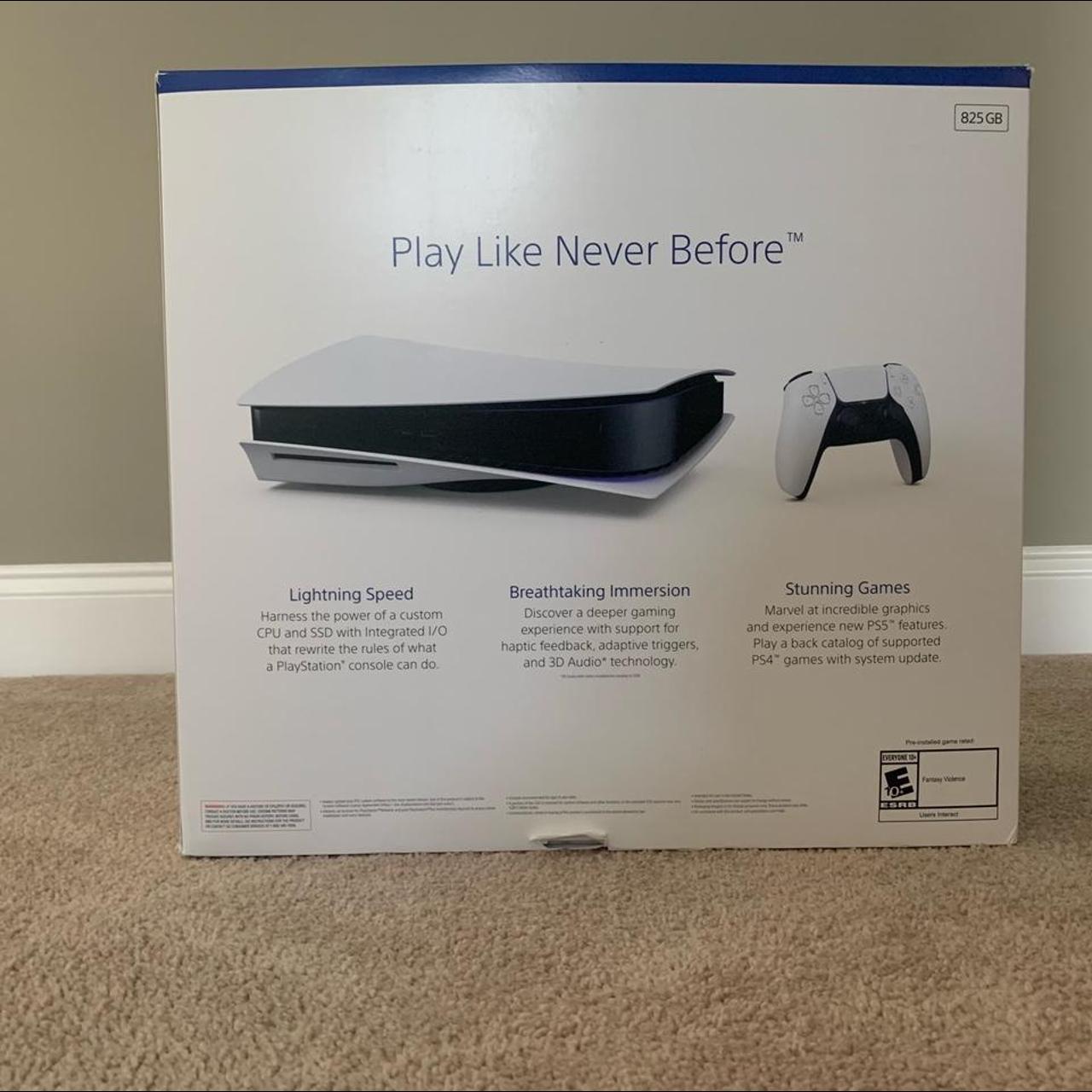 EMPTY Playstation 5 box, PS5 Box An empty... - Depop