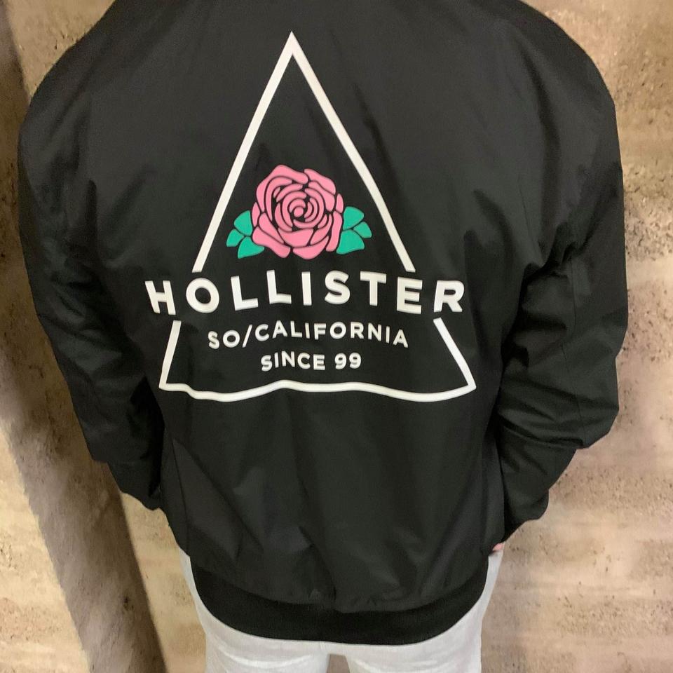 Hollister shop rose jacket