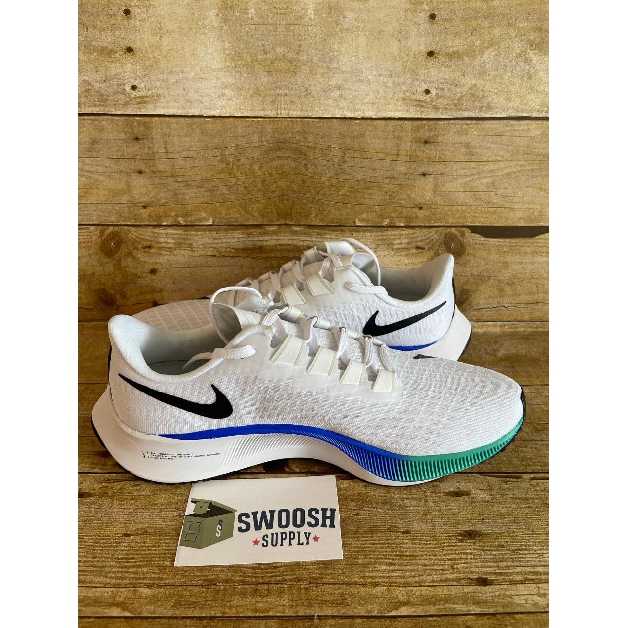 Nike Mens Air Zoom Pegasus 37 BQ9646-103 White... - Depop