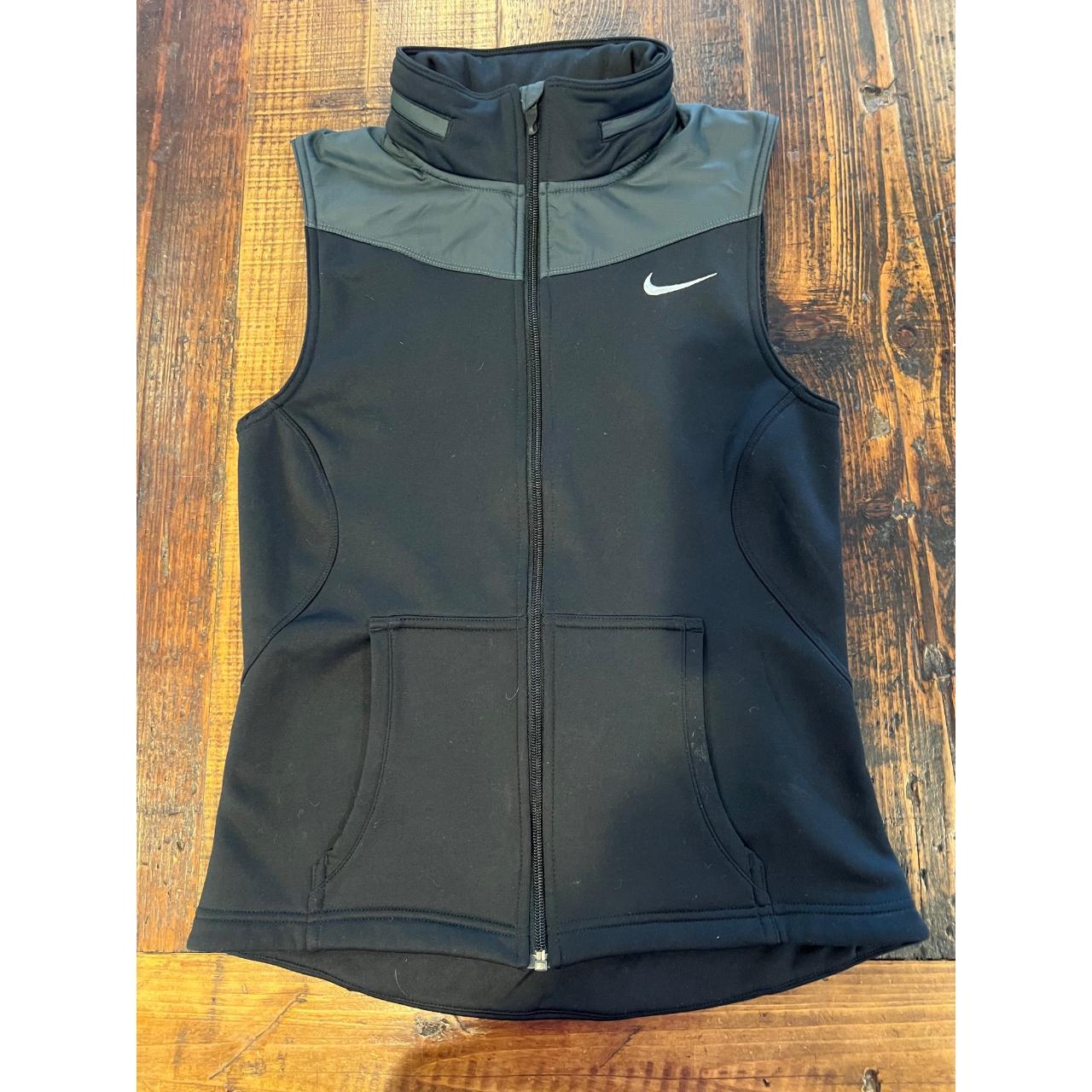 Nike womens black running vest best sale