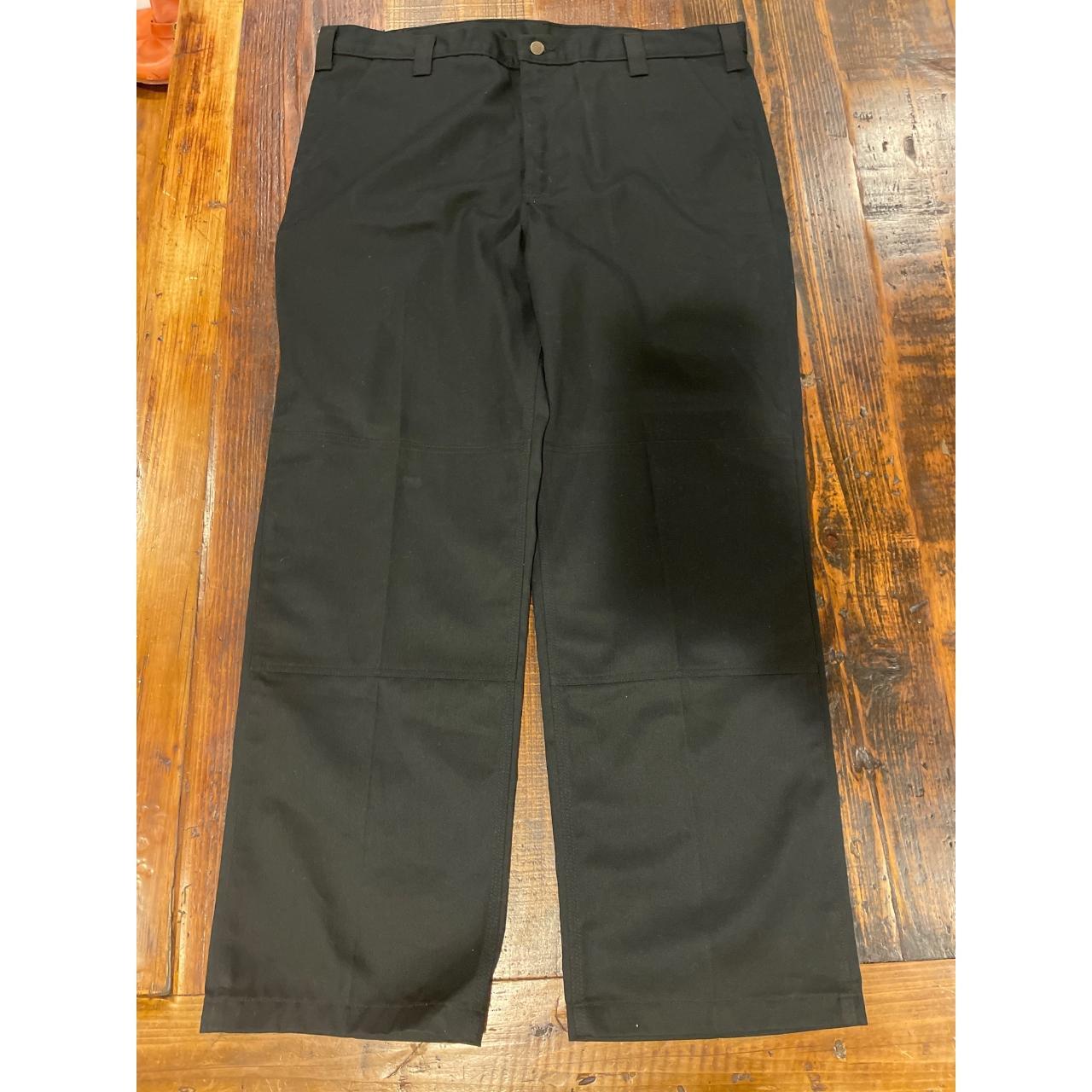 Carhartt Twill Work Wear Pants Black size 42 x 32... - Depop