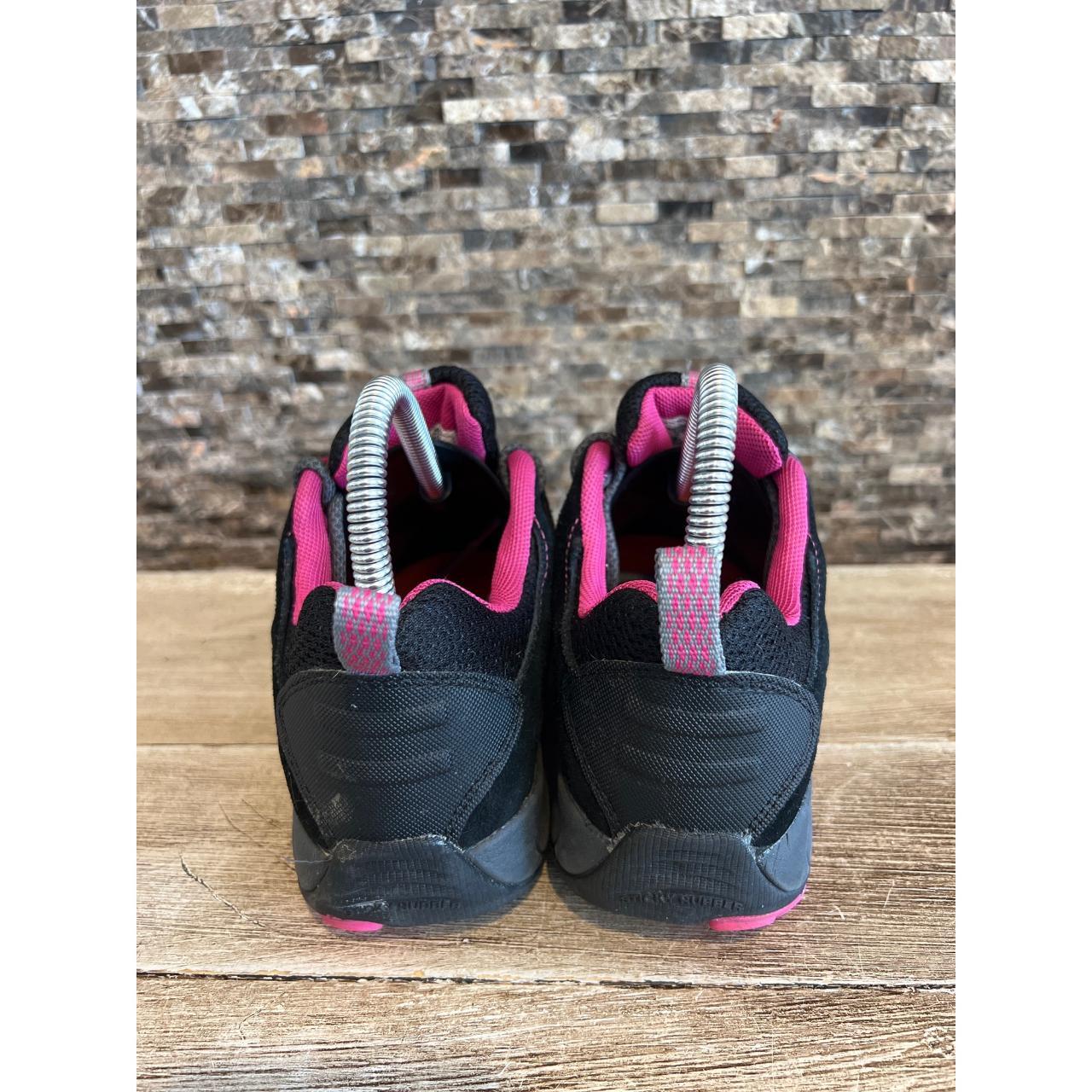 Merrell Womens Hiking Shoes Gray Black Pink Trail... - Depop