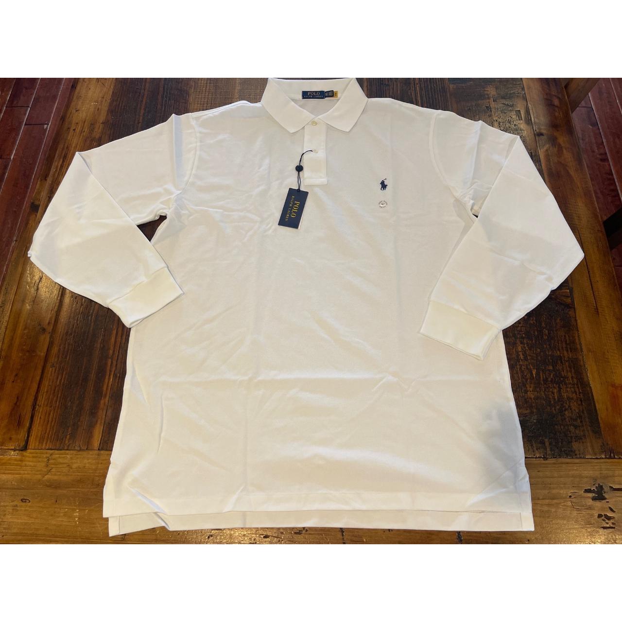 Polo Ralph Lauren Men's White Polo-shirts | Depop