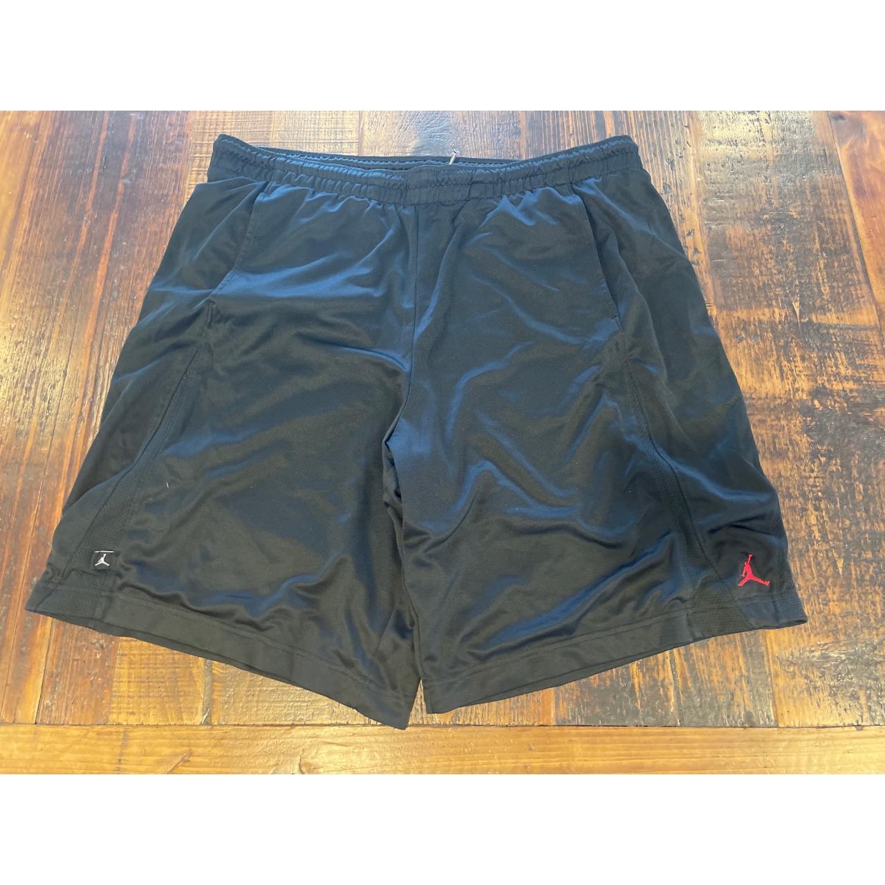 Nike Air Jordan Basketball Shorts Black Size Large... Depop