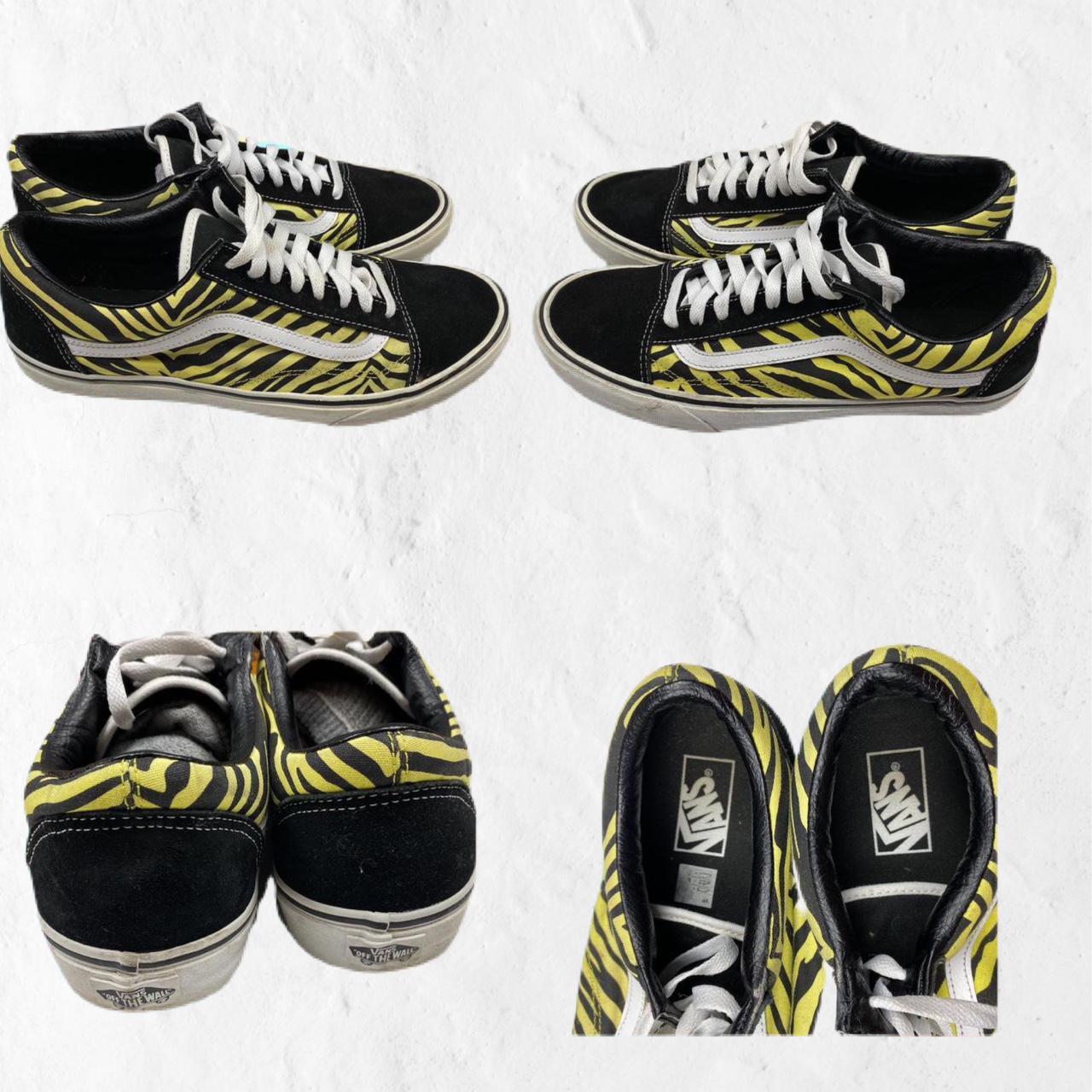 Vans Zebra Striped Shoes About this item These... Depop