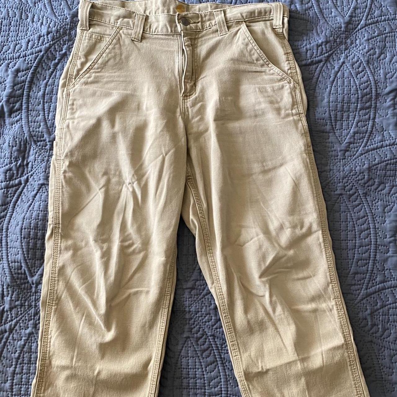 Carhartt 30x28 (altered) relaxed fit pants //... - Depop