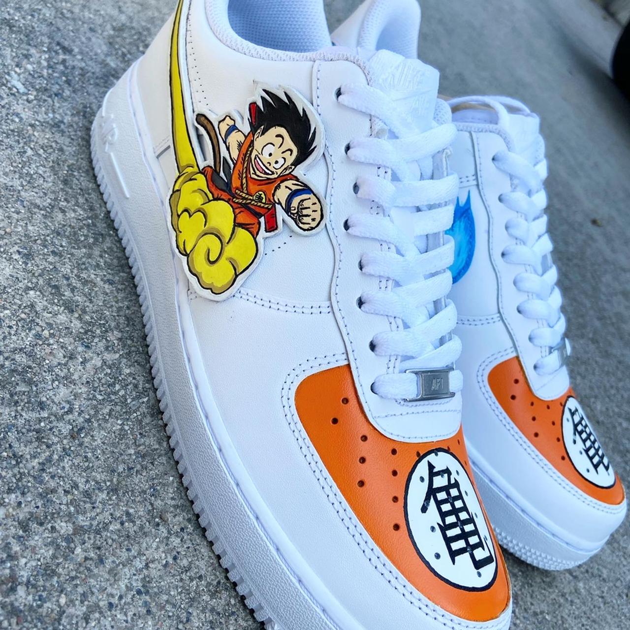 Custom Baby Goku Nike Air Forces