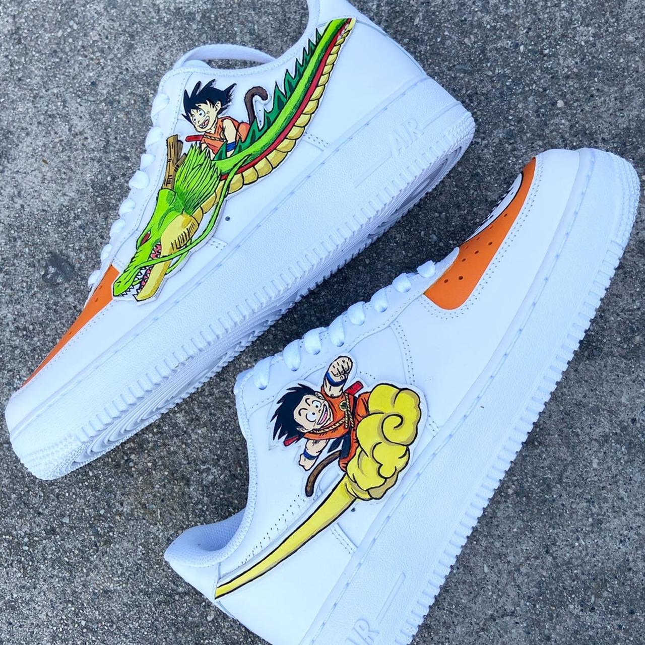 Custom Baby Goku Nike Air Forces