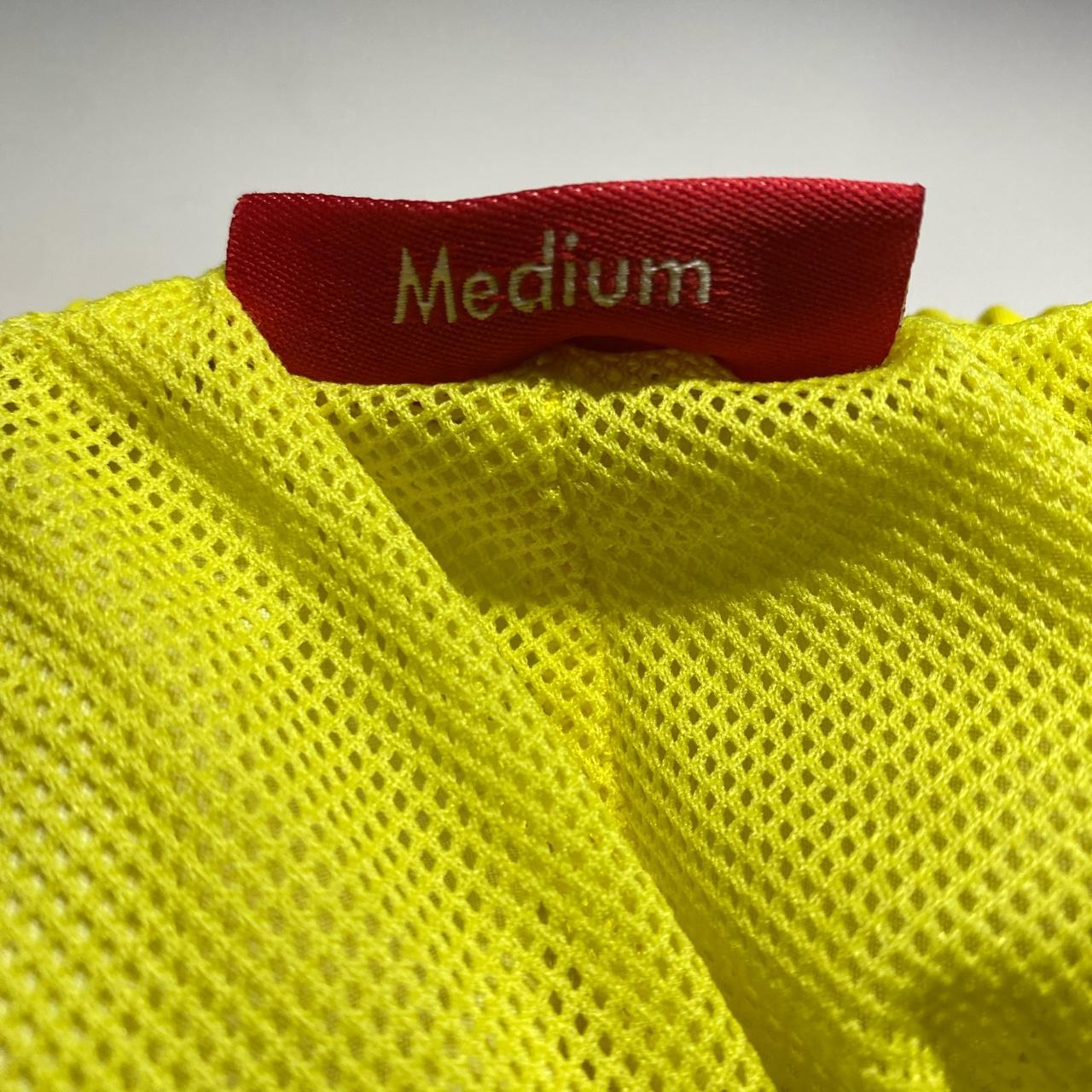 supreme gradient track pant yellow