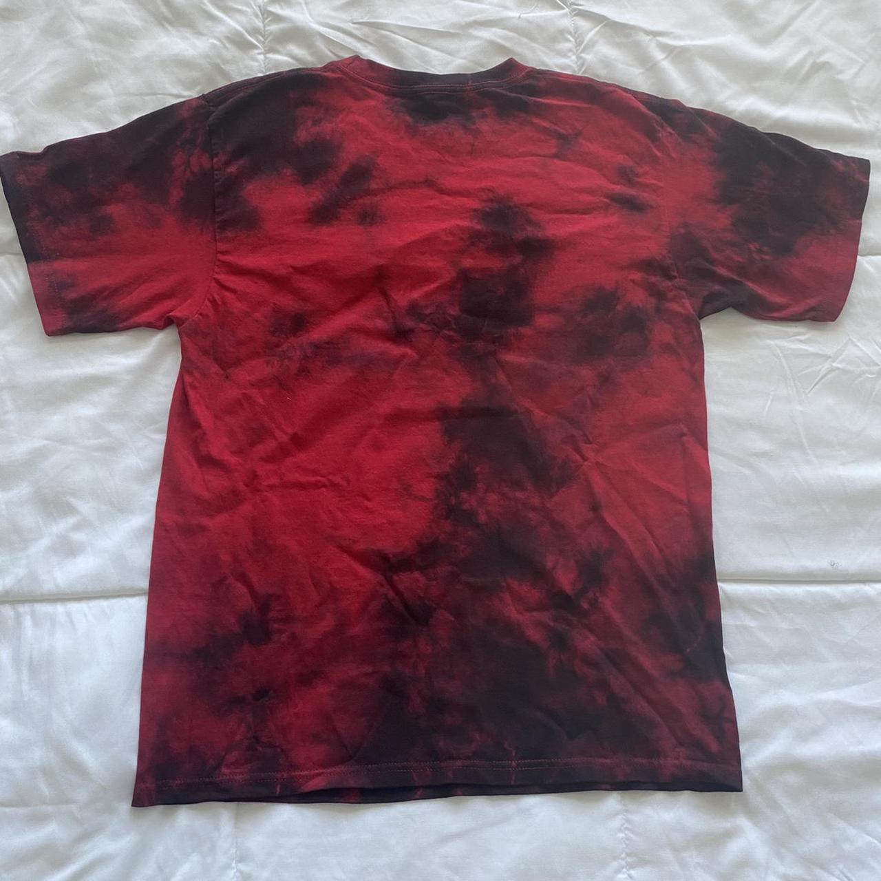 marvel tie dye graphic t shirt worn once good... - Depop