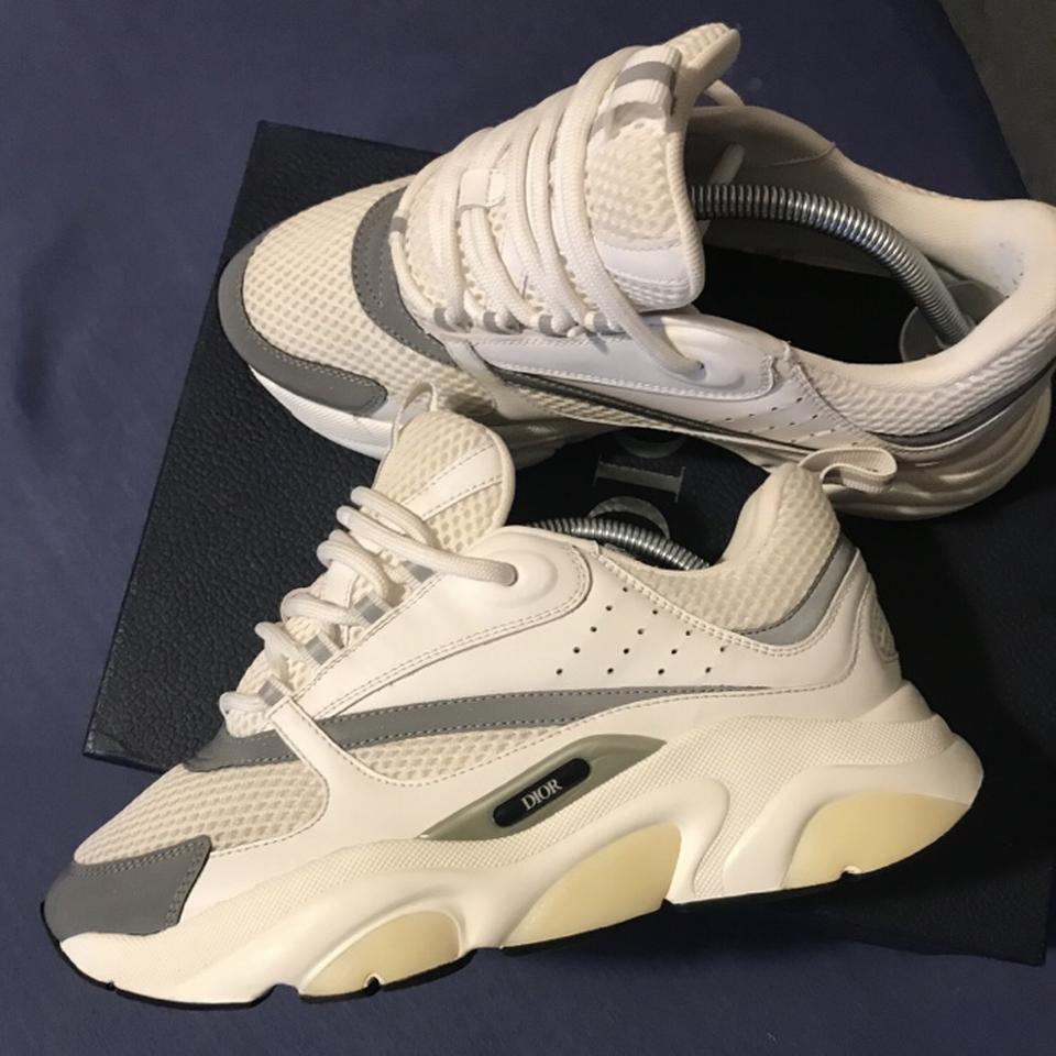 DIOR - B22 Sneakers (White/Pink) Reflective - Depop