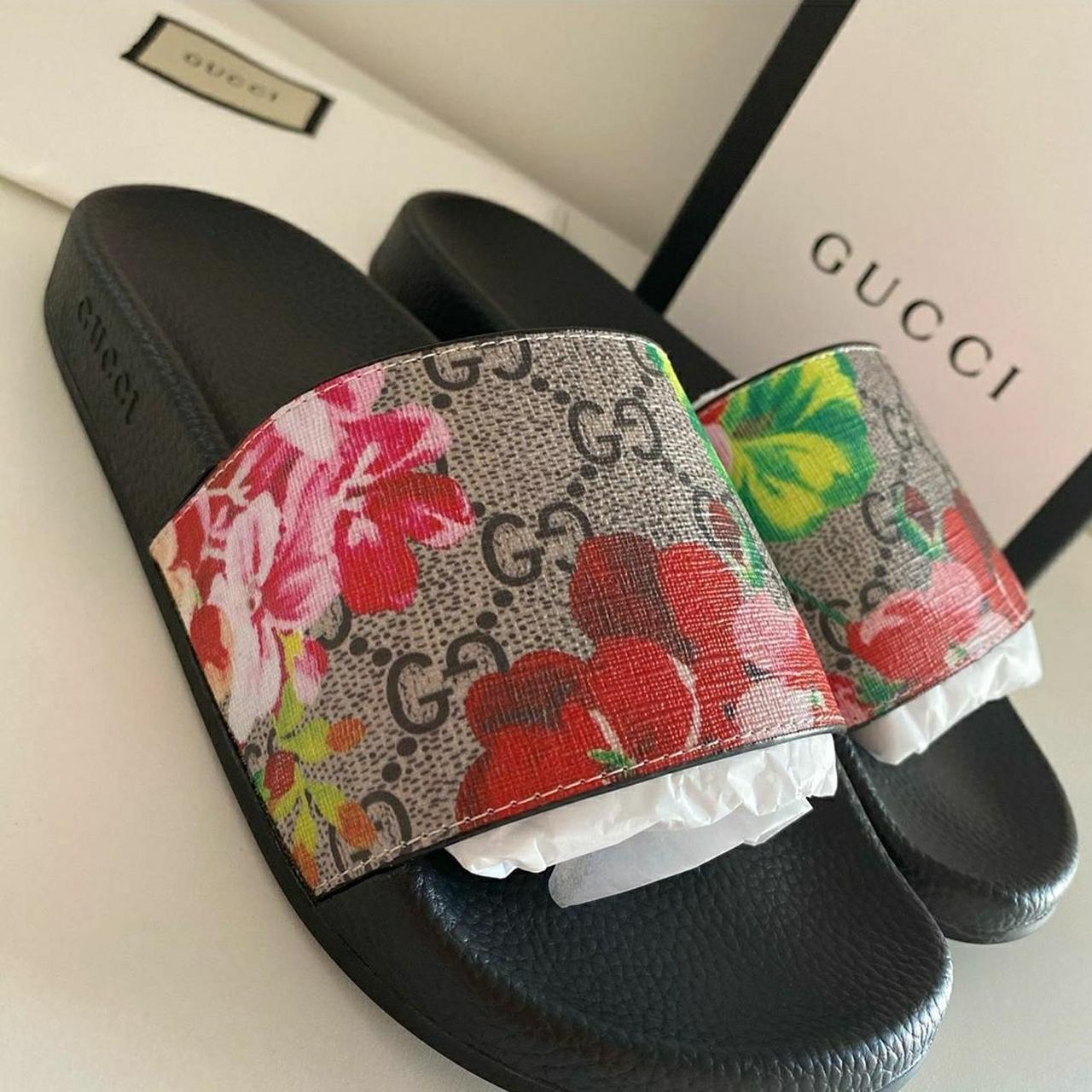 GUCCI SLIDES WITH DUST BAG ONLY