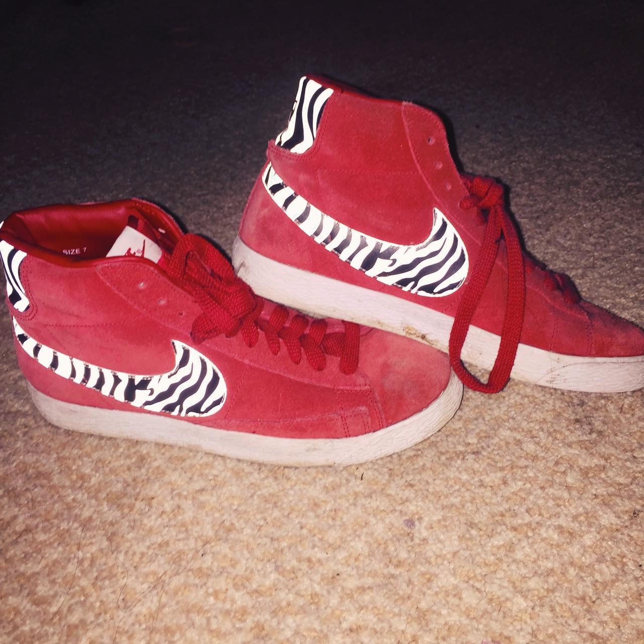 nike zebra blazers