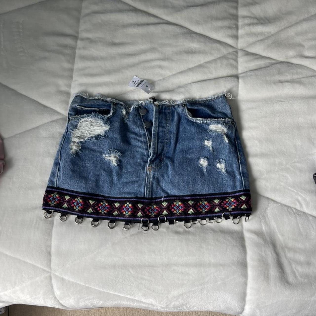 Mini Skirt Lf Jean Skirt LF Stores Carmar Denim MINI SKIRT Low Rise