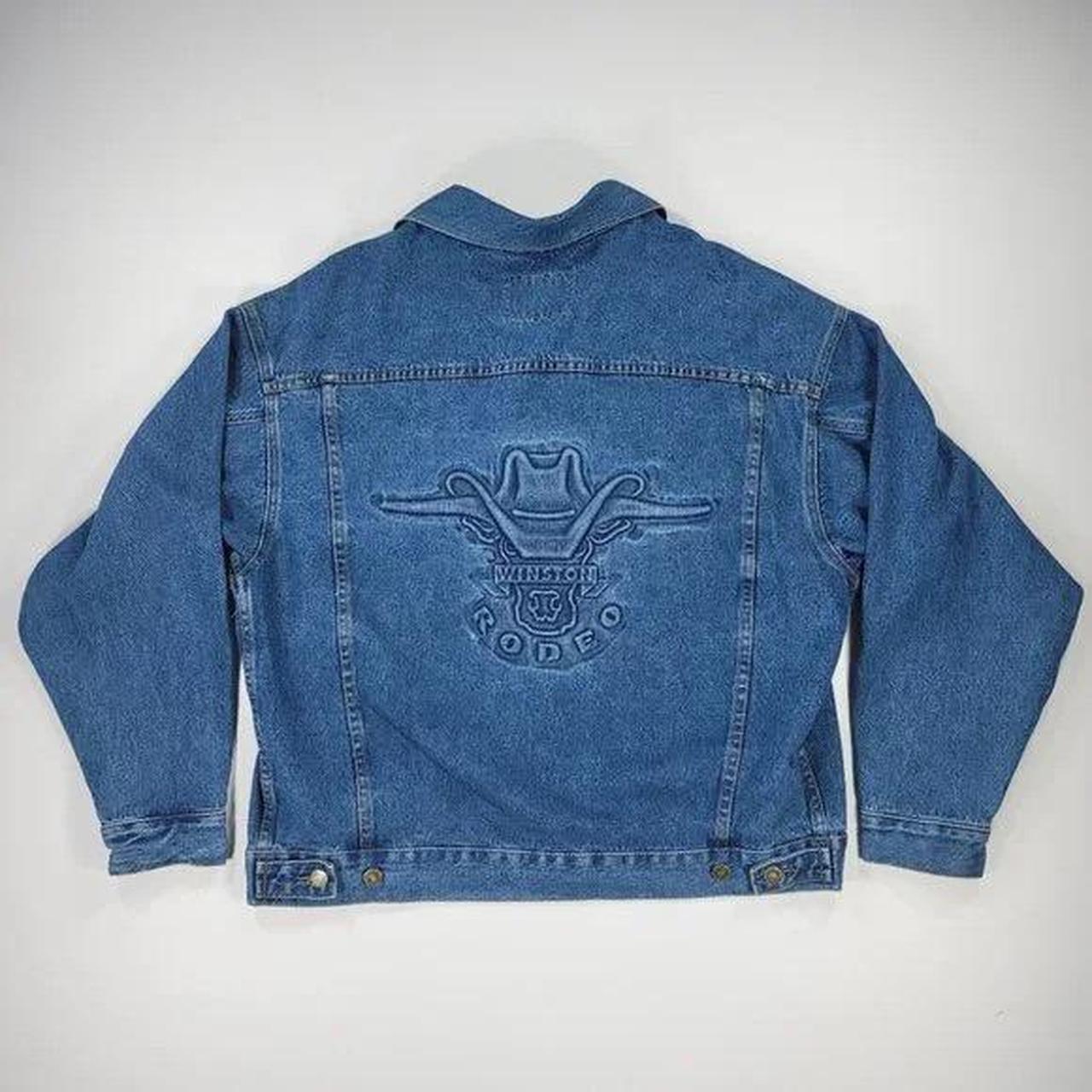 Vintage Winston Rodeo popular 80’s Denim Jacket