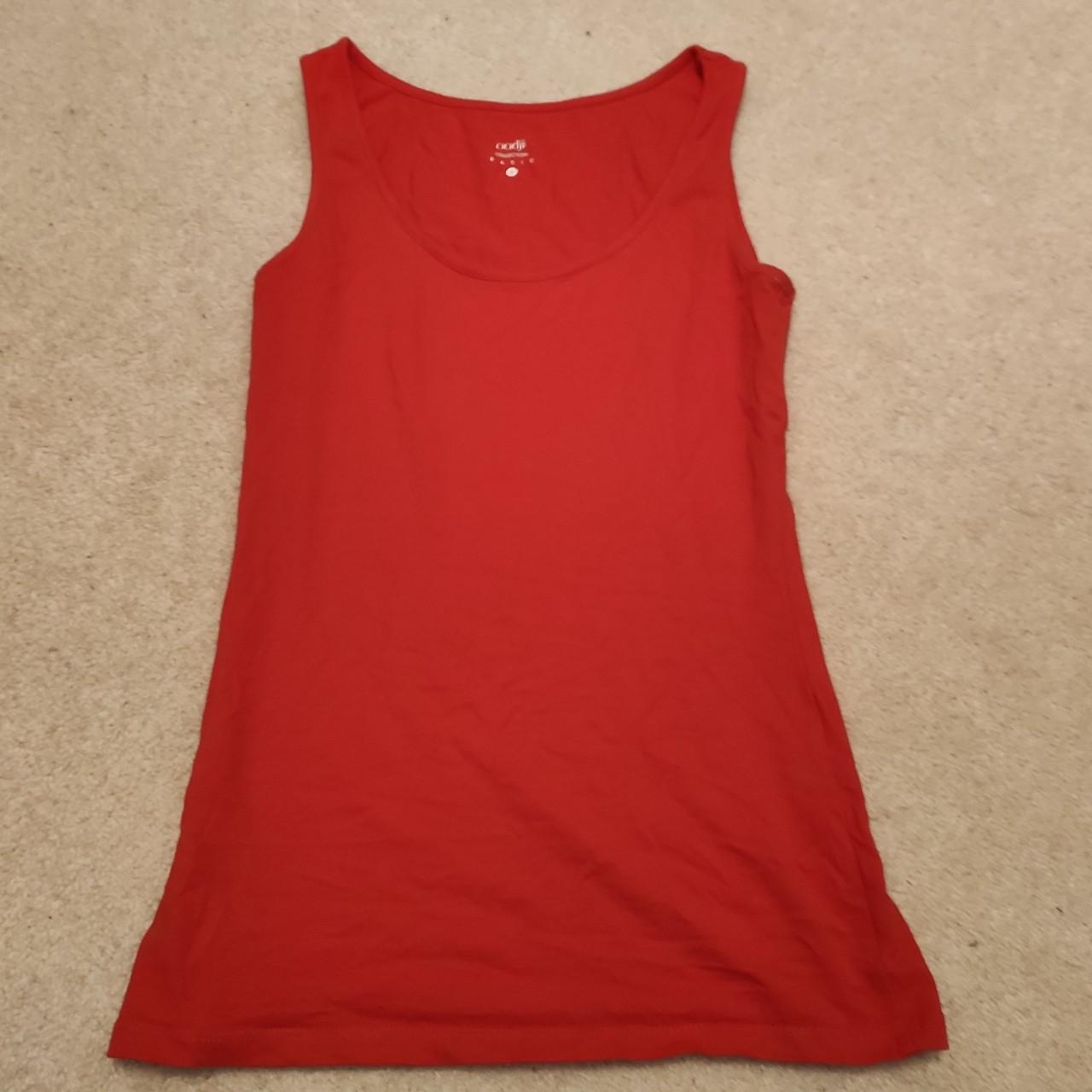 Women's Red Veststankscamis Depop