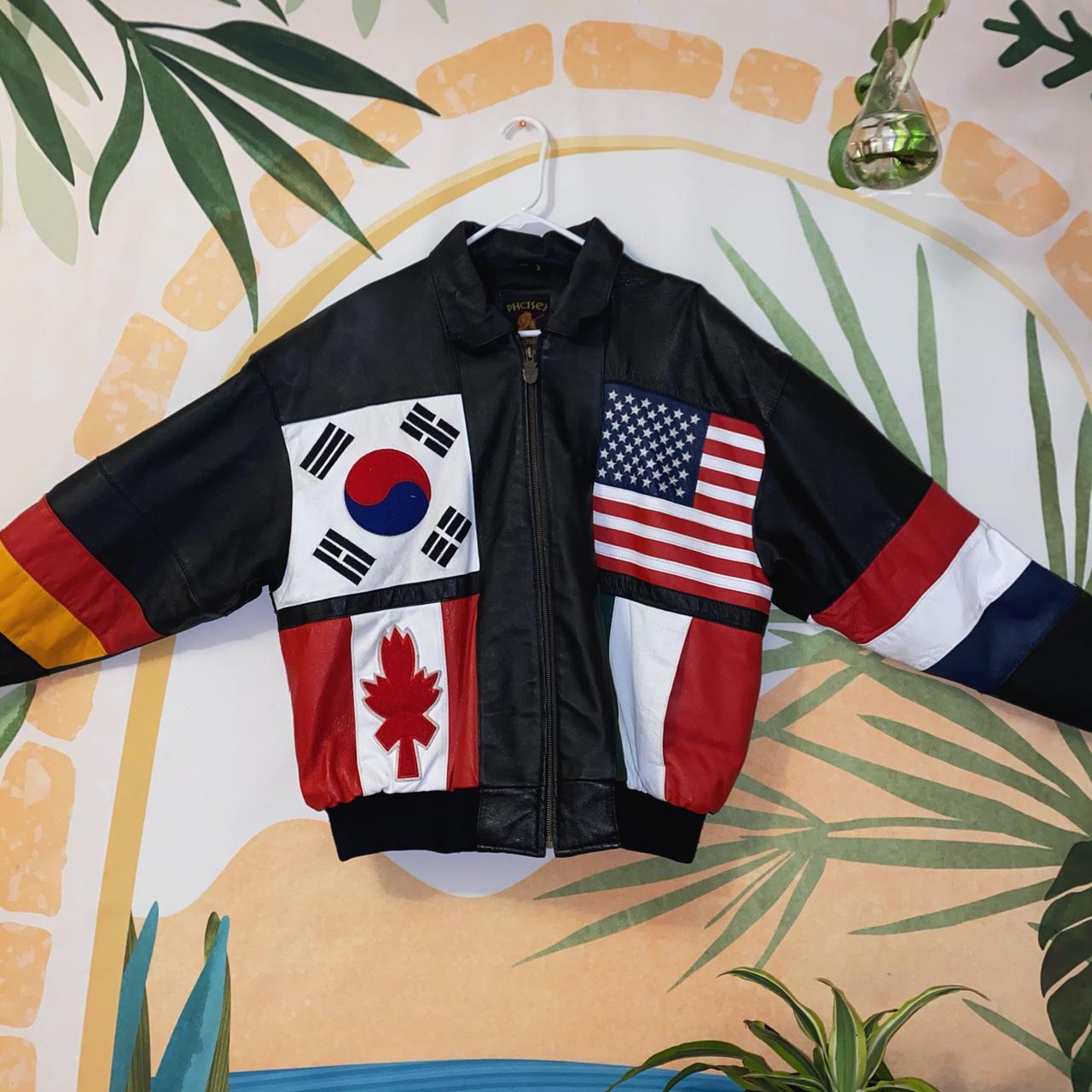 Product Image 2 - Phase 3 Leather Flag Jacket