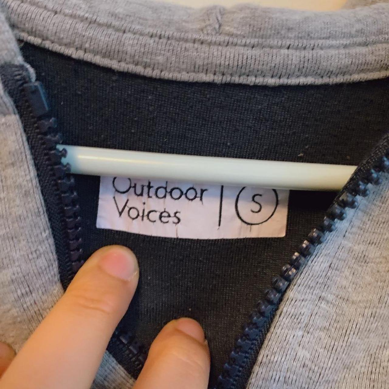 Outdoor Voices Zip Up Size Men’s Small Barely... Depop