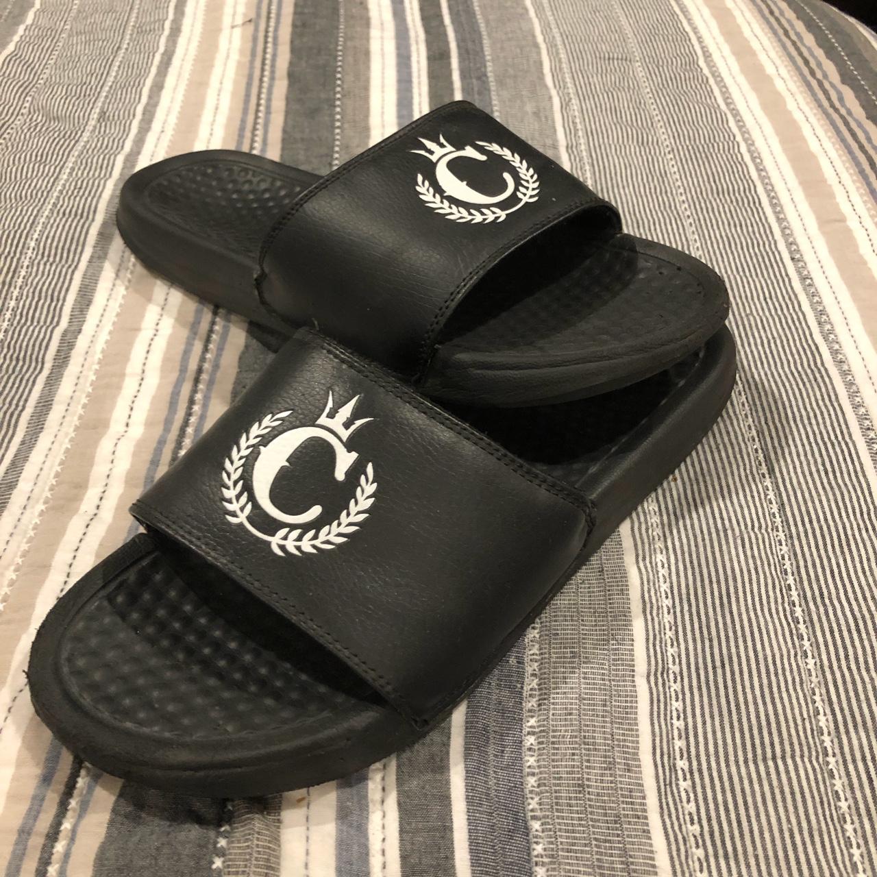 Black Culture King slides , size 11 US - Depop