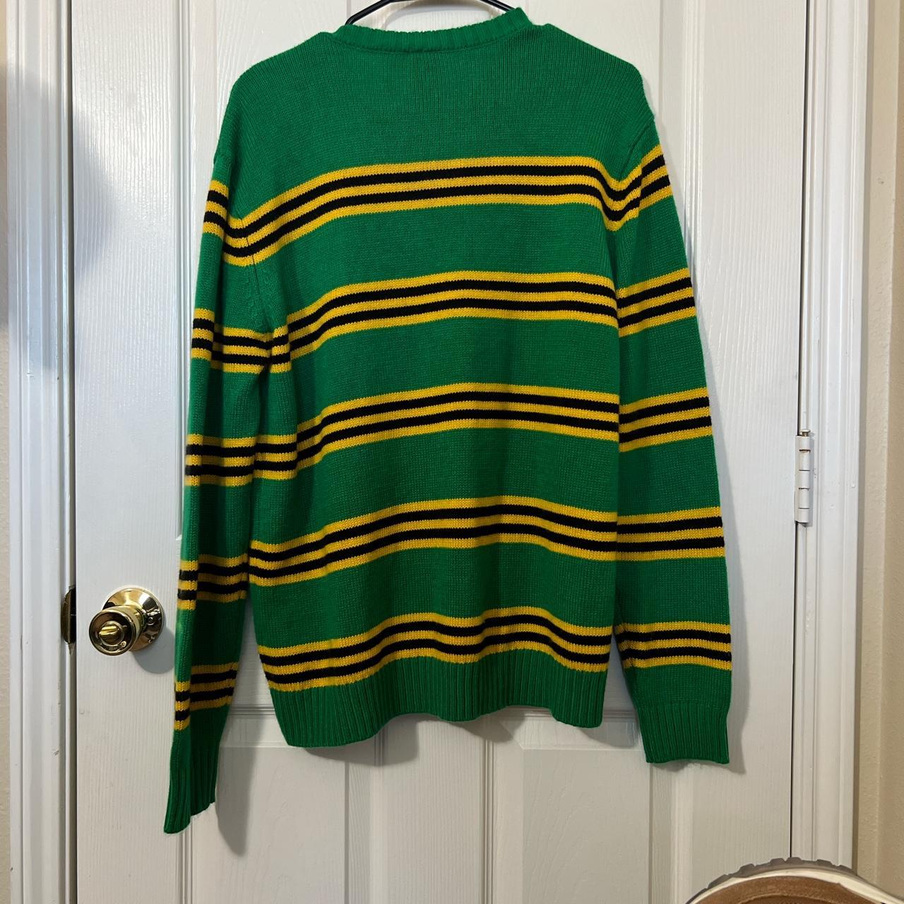 Forever 21 Men's Yellow and Green Sweatshirt | Depop