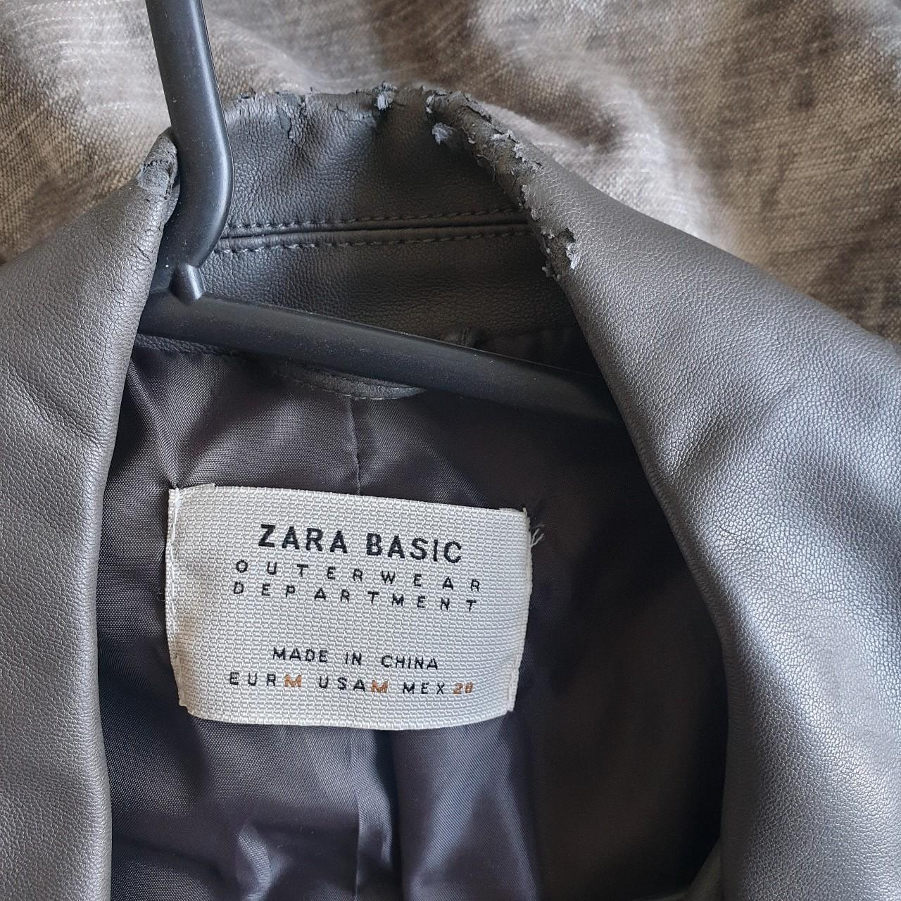 Zara Women's Grey Jacket Depop