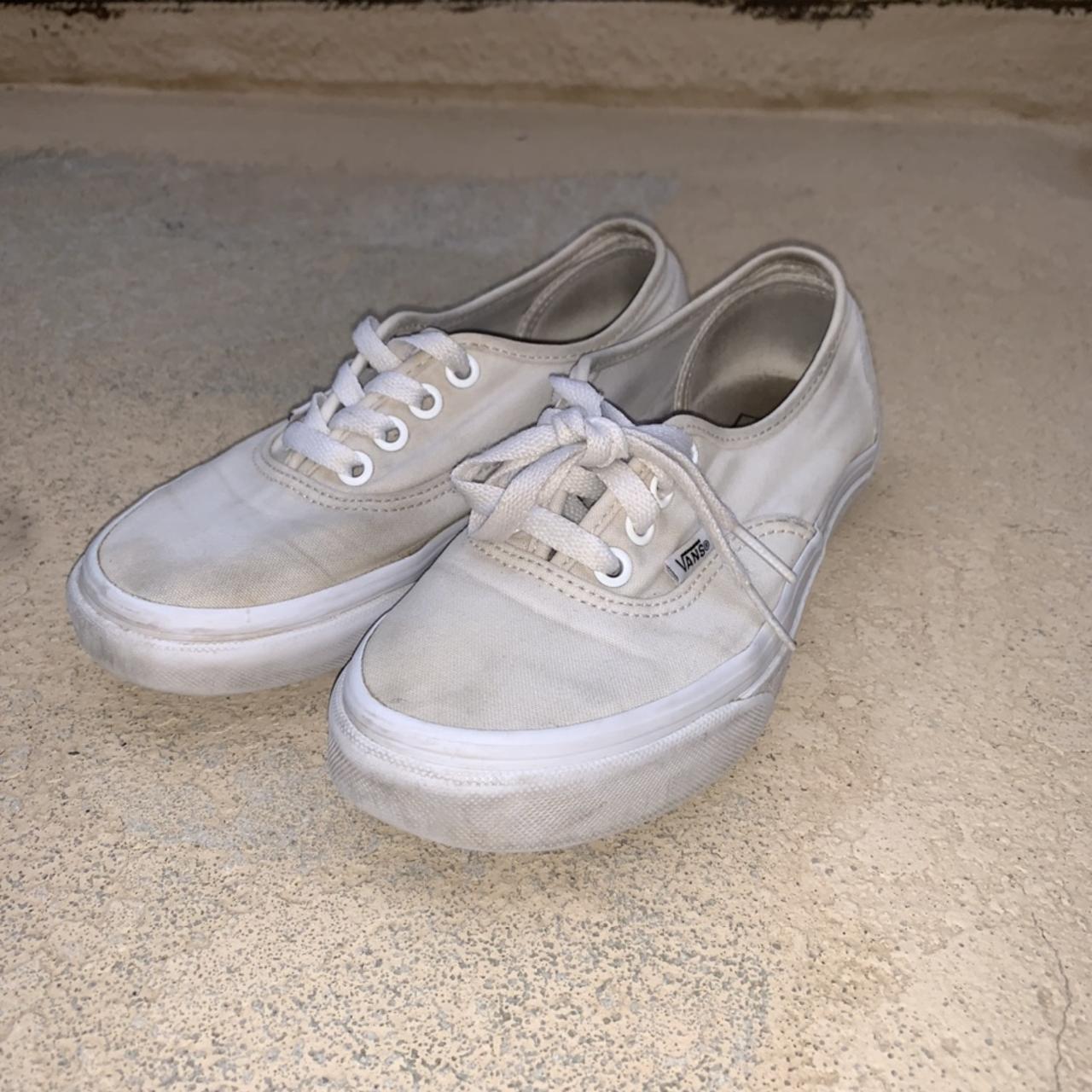 mens true white vans