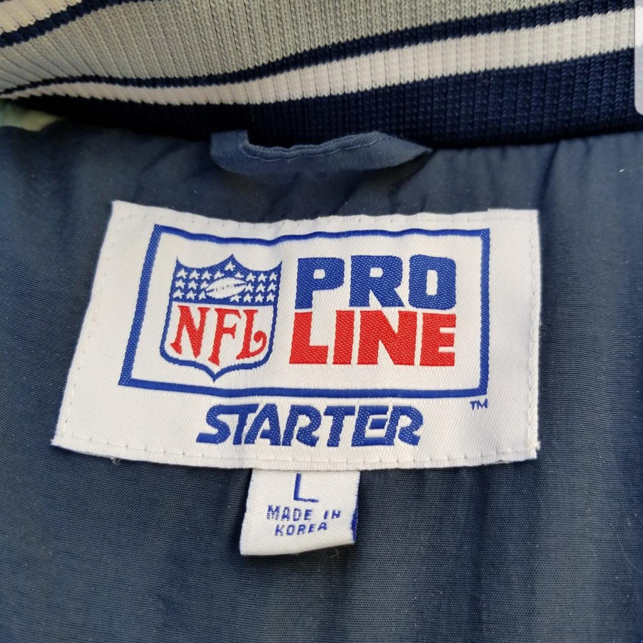 Vintage 90s Starter Pro Line Puffer Jacket NFL - Depop