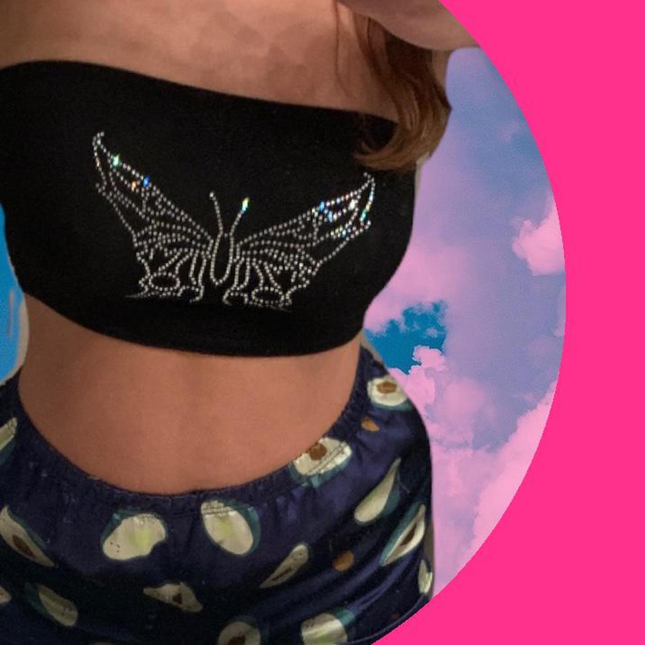 Product Image 2 - Gorgeous Black Butterfly Bedazzled Grunge
