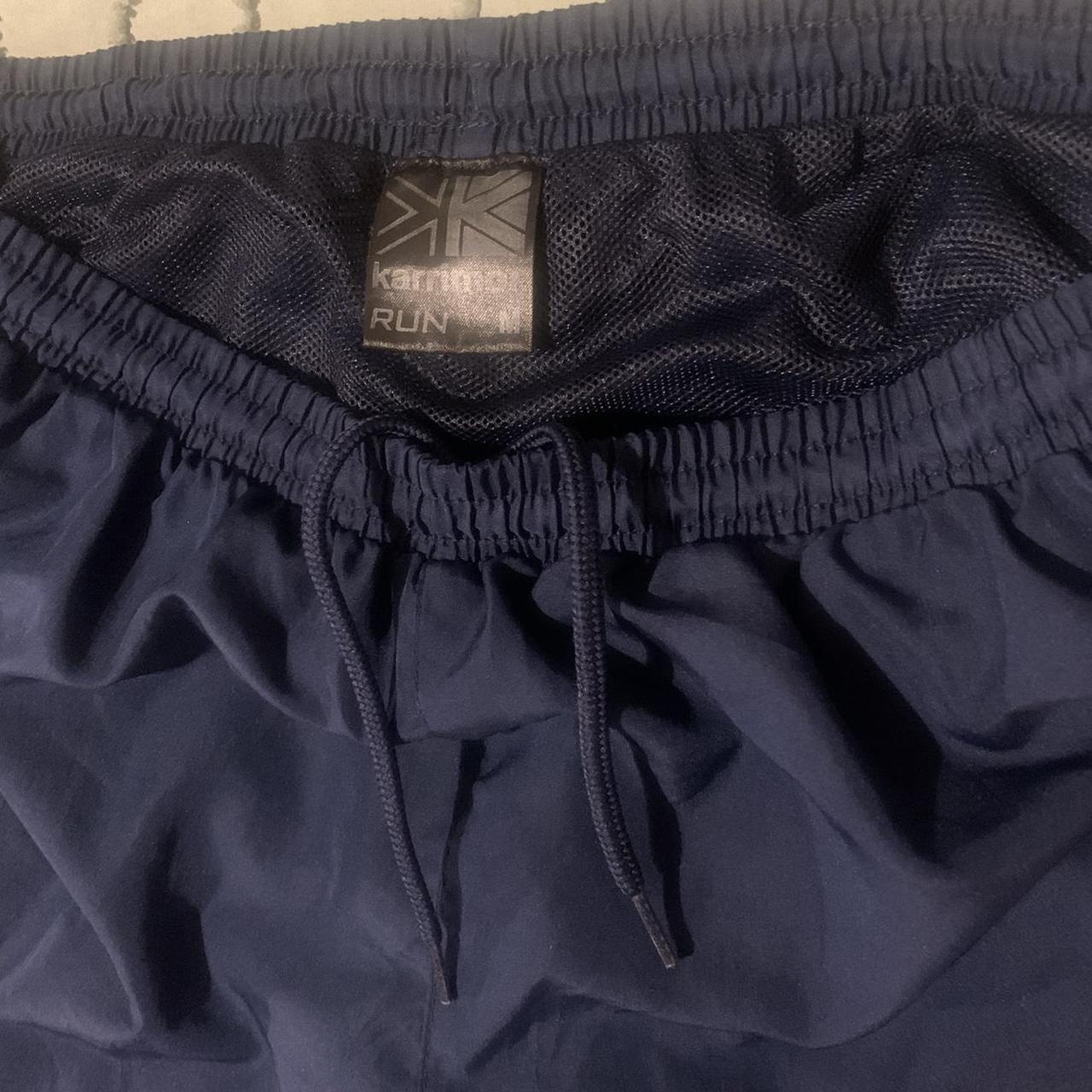 Karrimor Women's Navy and Blue Shorts Depop
