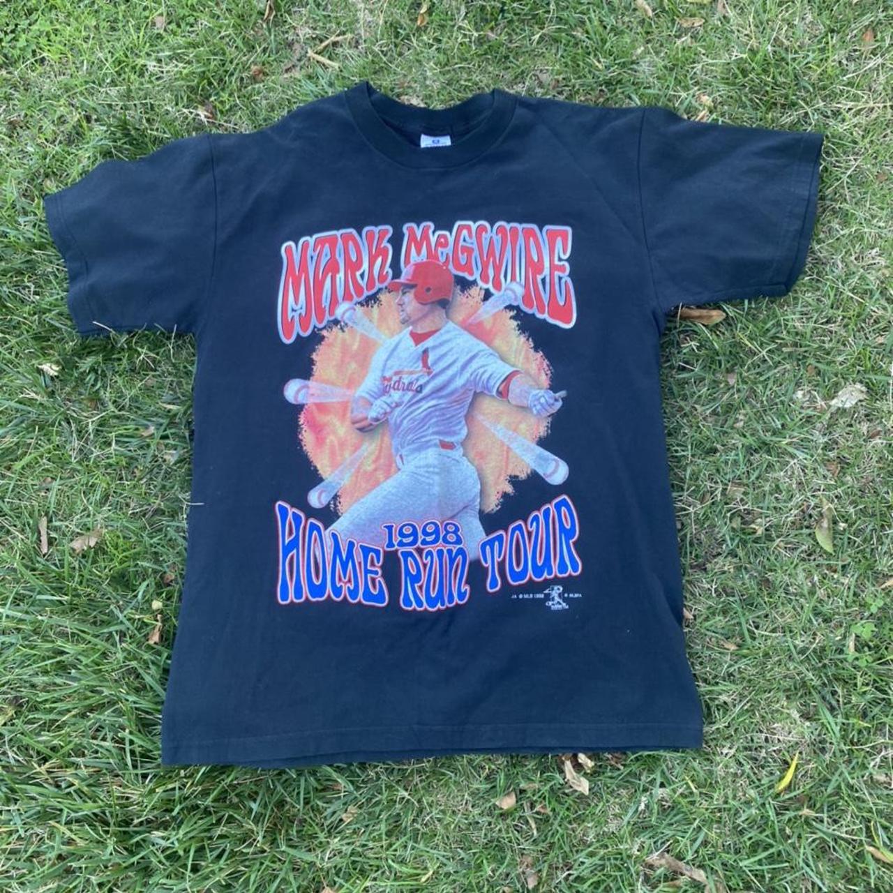 Mark McGwire 1998 Home Run champ vintage shirt.... - Depop