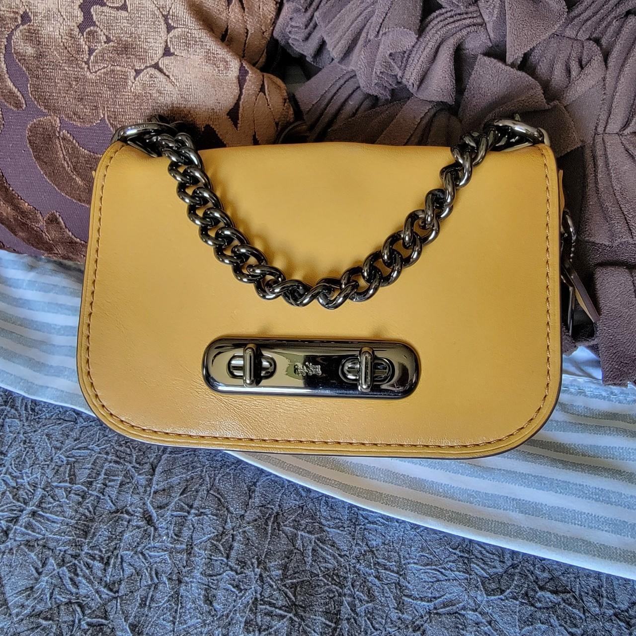 Coach Swagger Mini Shoulder Bag Excellent Preowned... - Depop