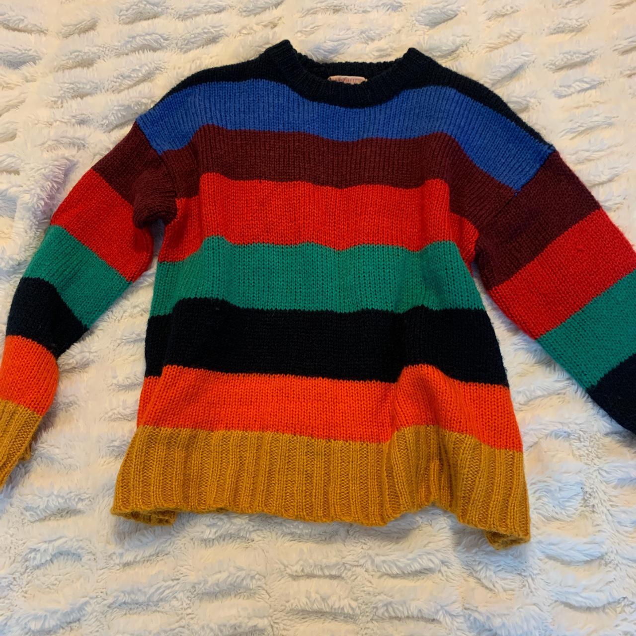 Uo bobby sale boyfriend striped sweater