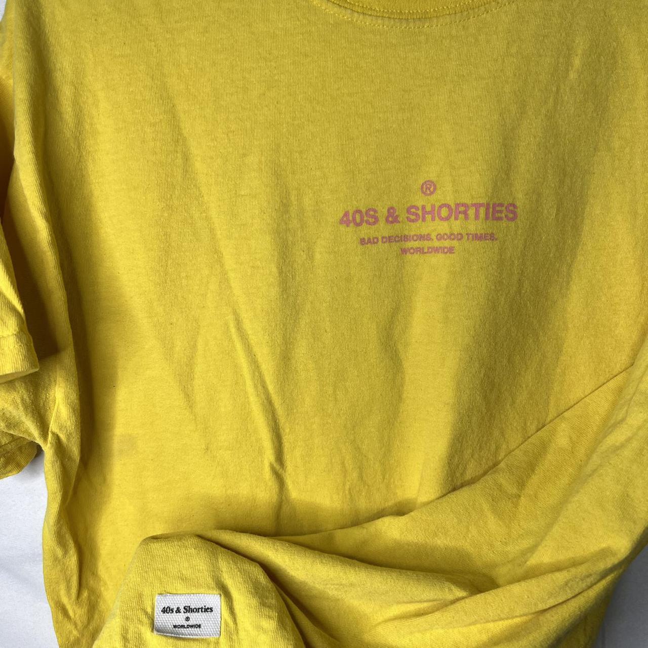 Men's Yellow T-shirt (4)