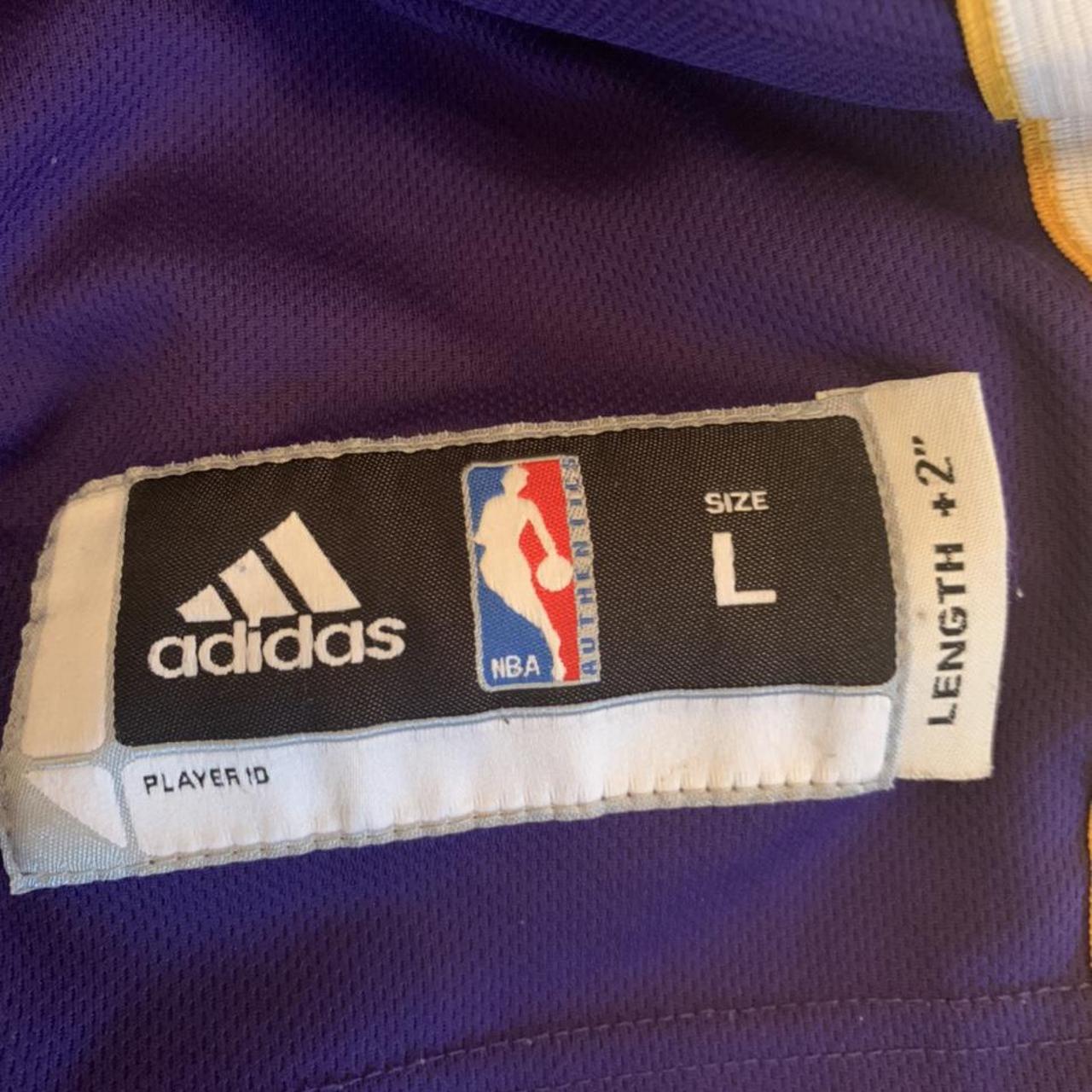 NBA Los Angeles Lakers Jersey Adidas Hardwood - Depop