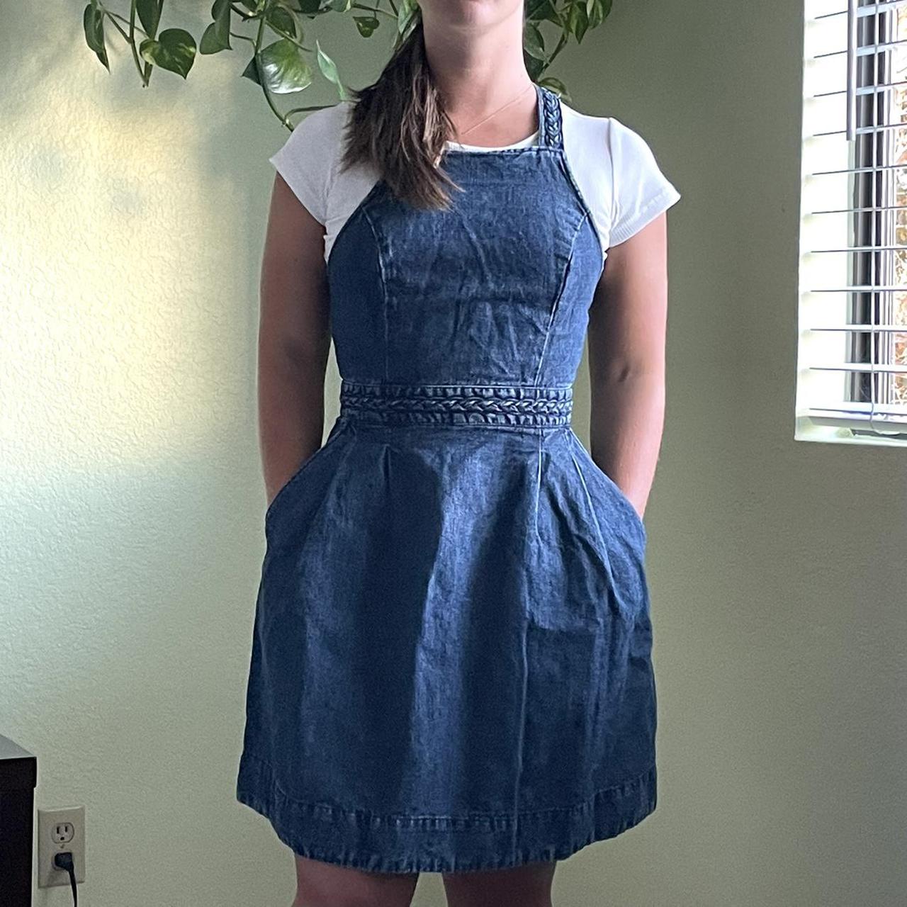 abercrombie and fitch denim dress