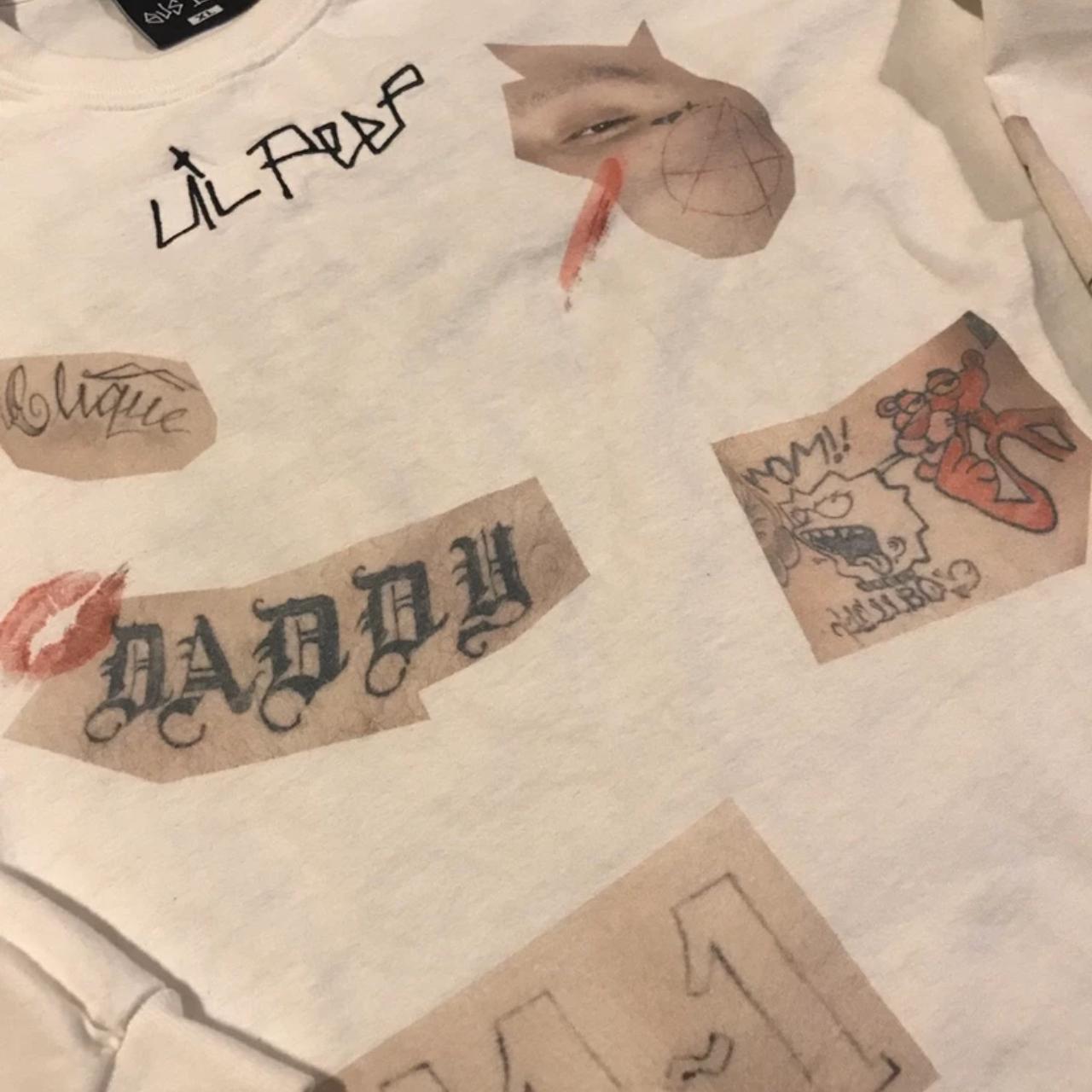 lil peep x sus boy limited edition pink tee