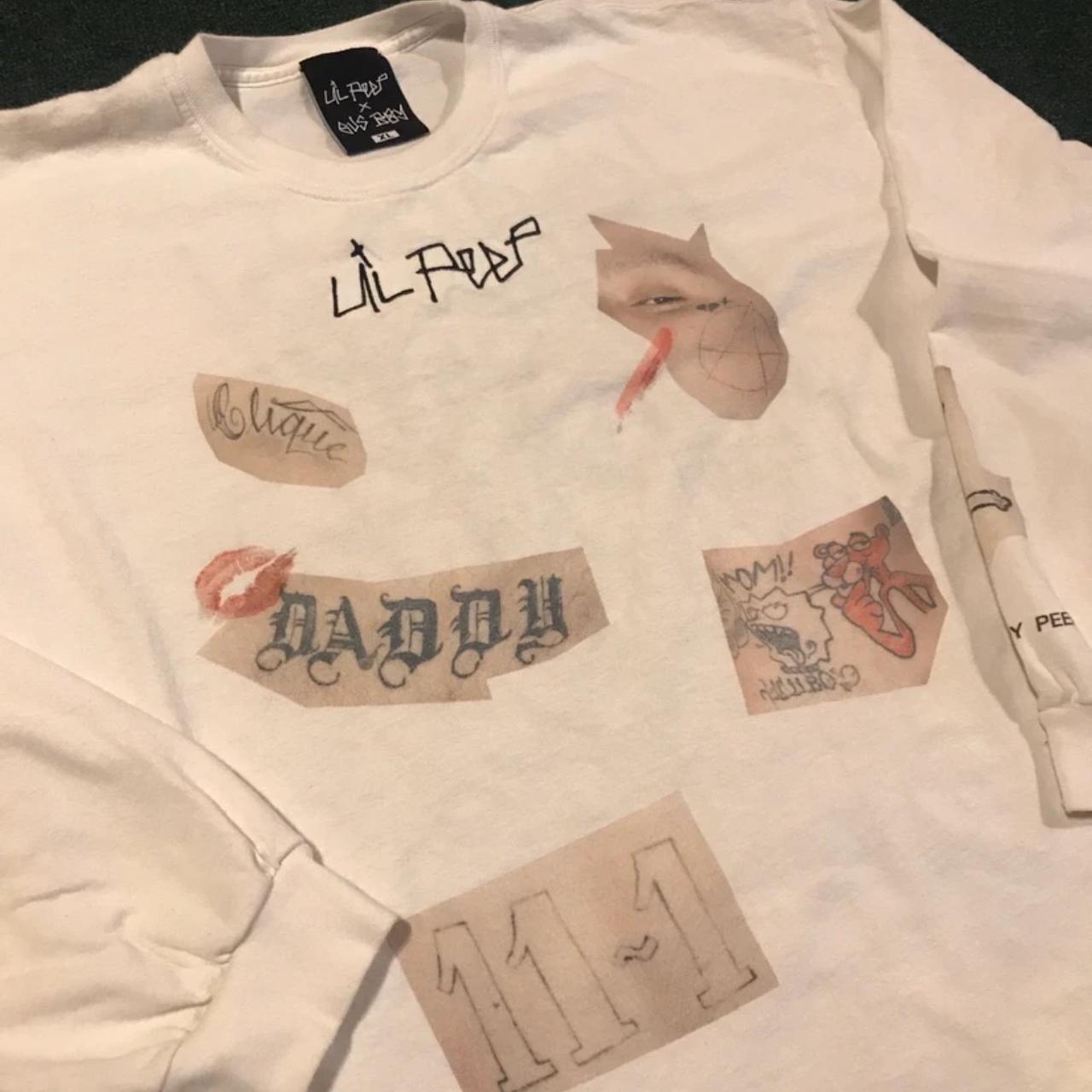lil peep x sus boy limited edition pink tee