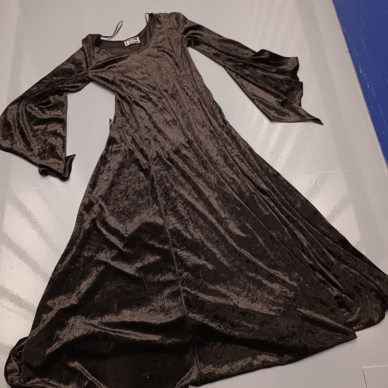 Rare 90s Trad Goth/Vampire dress by Laughing... - Depop