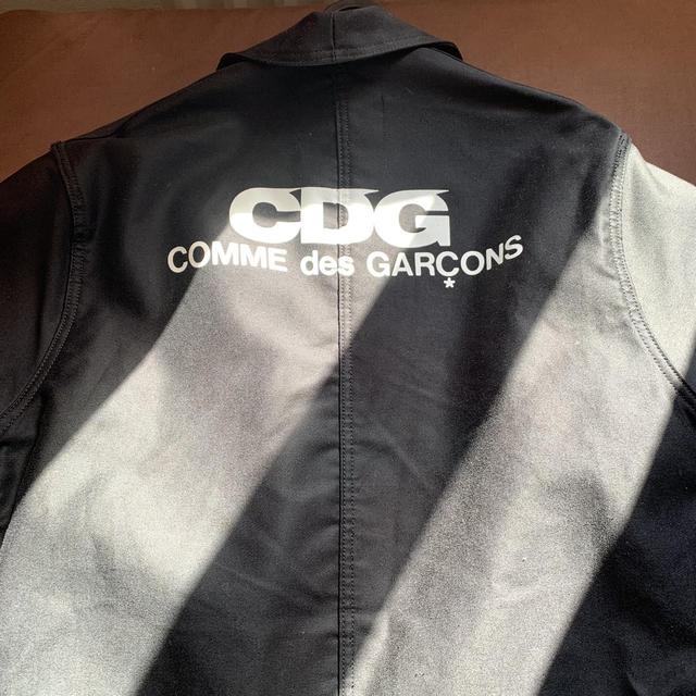 CDG le laboureur long work jacket Size: M    Depop