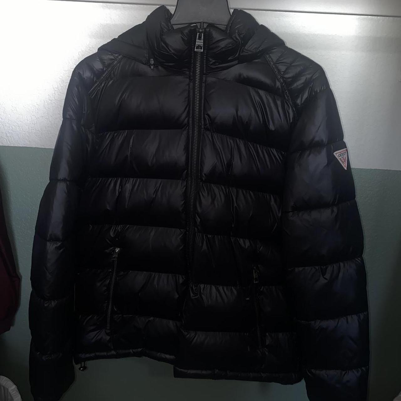 Guess mens puffer jacket Size XL Never worn Shoot... - Depop