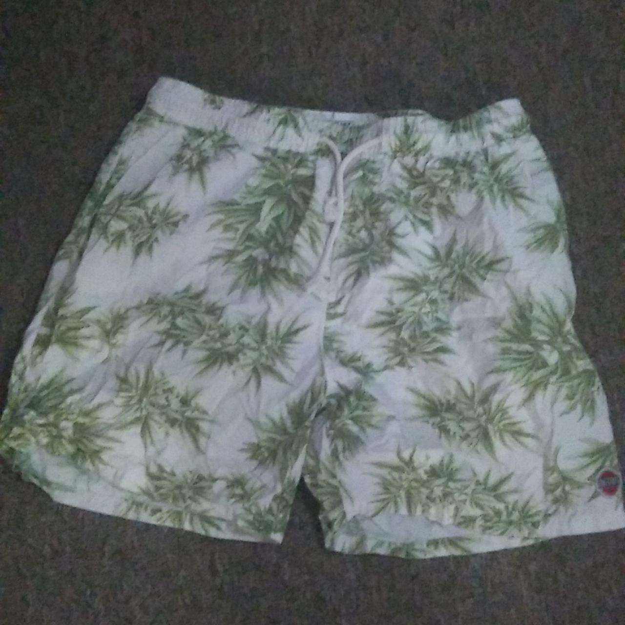 IRON FIST MARIJUANA LEAF SHORTS Condition - 9/10... - Depop