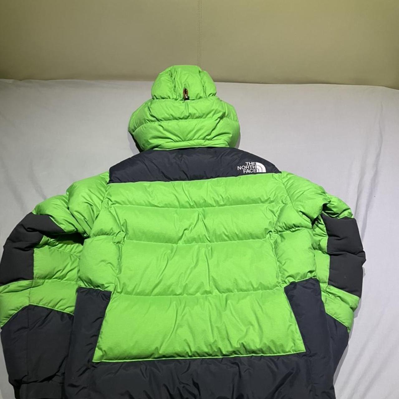 North face coat on sale green and black