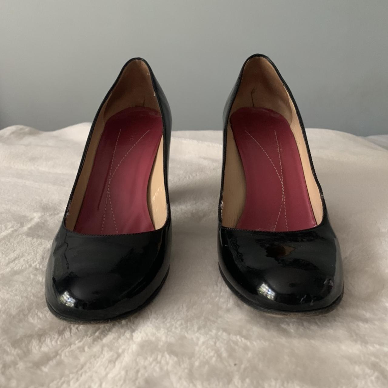 kate spade black heels