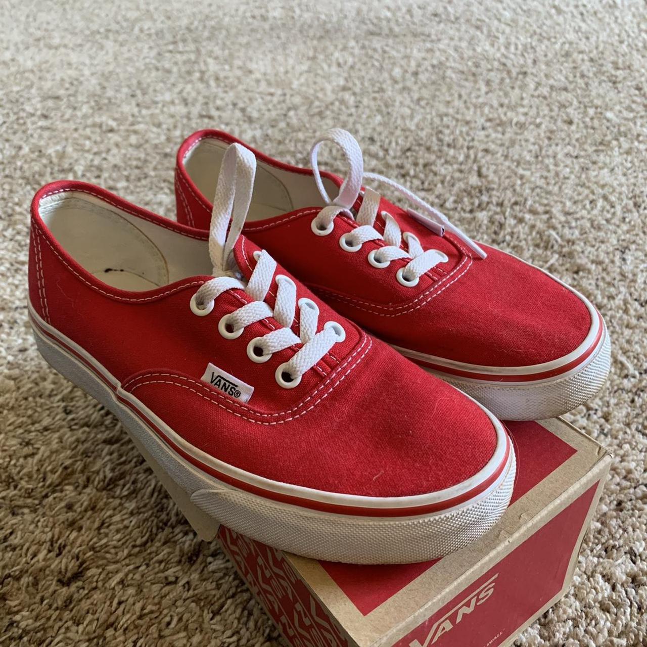 red vans 6.5