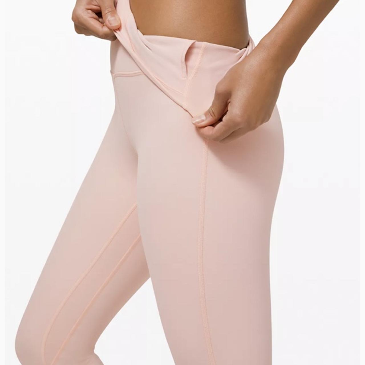 feather pink lululemon align 25” pant leggings Depop