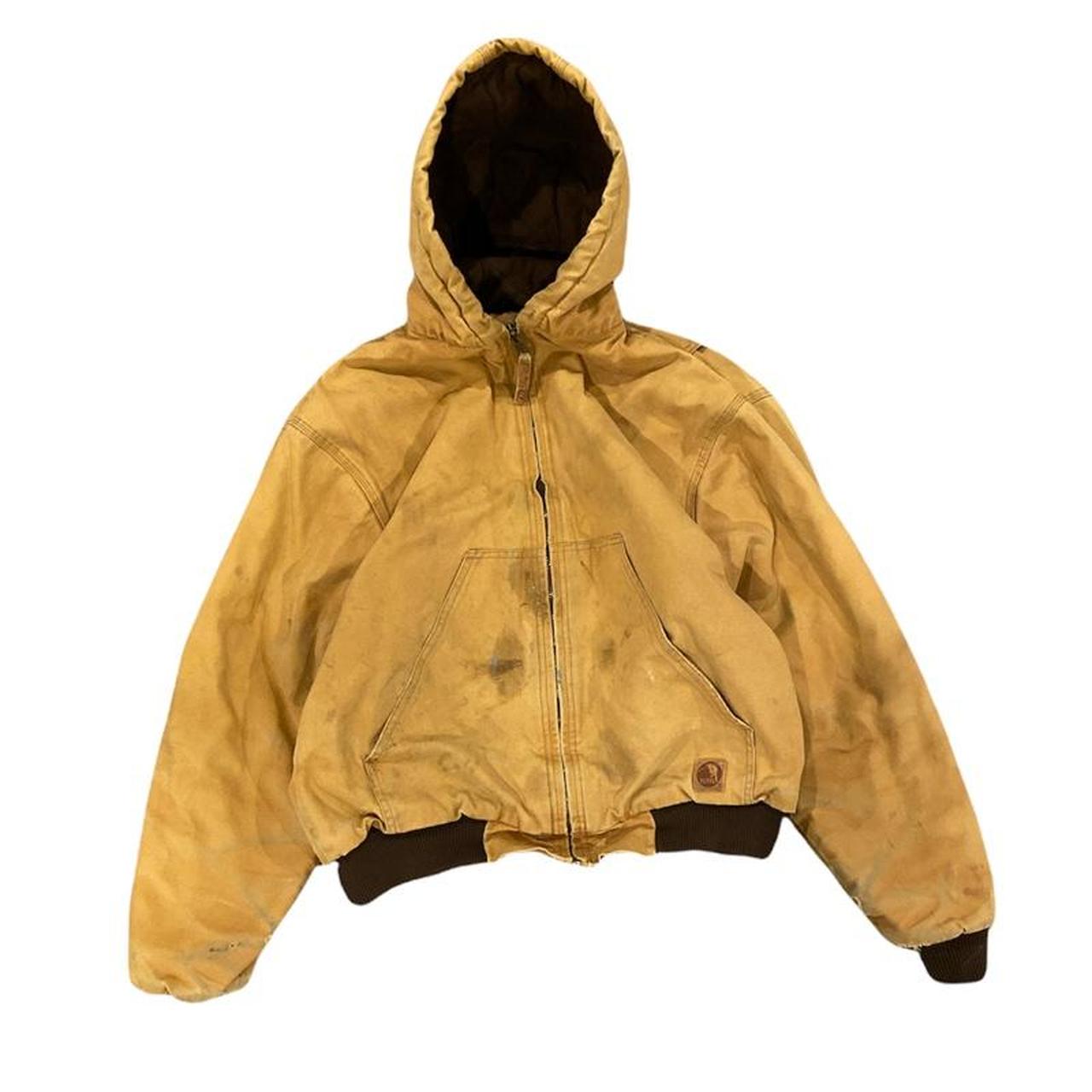 cropped carhartt jacket