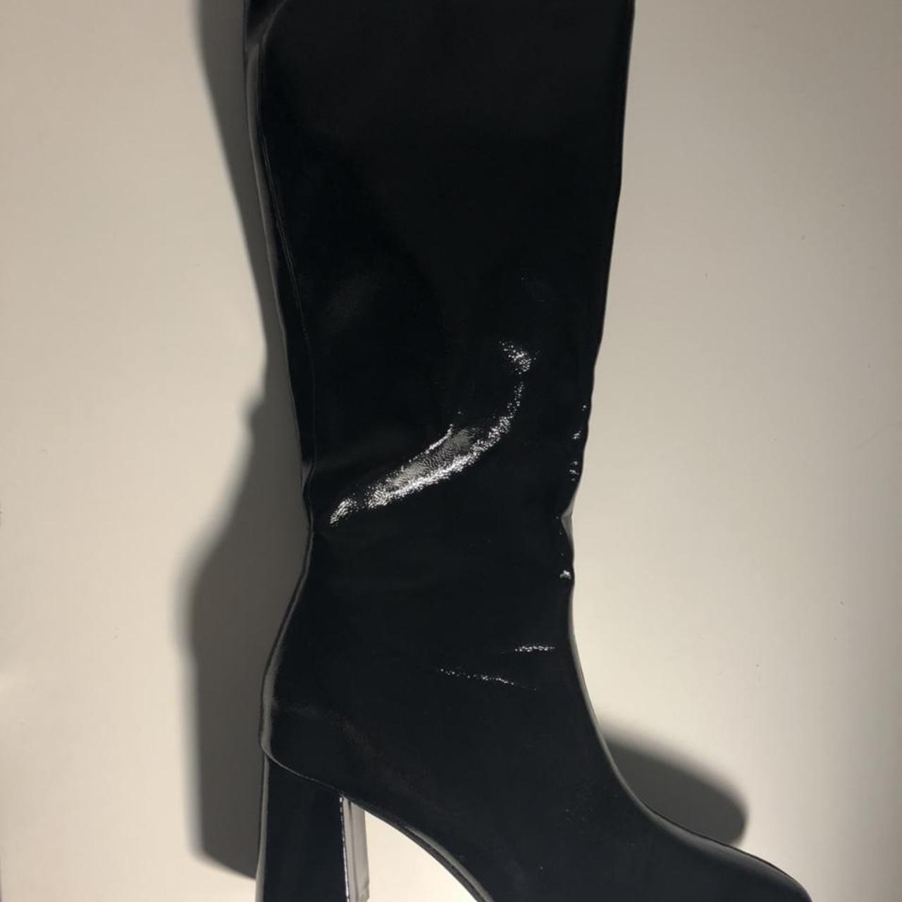 SHEIN Women's Black Boots | Depop