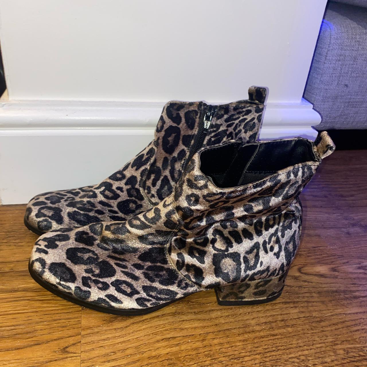 next leopard boots