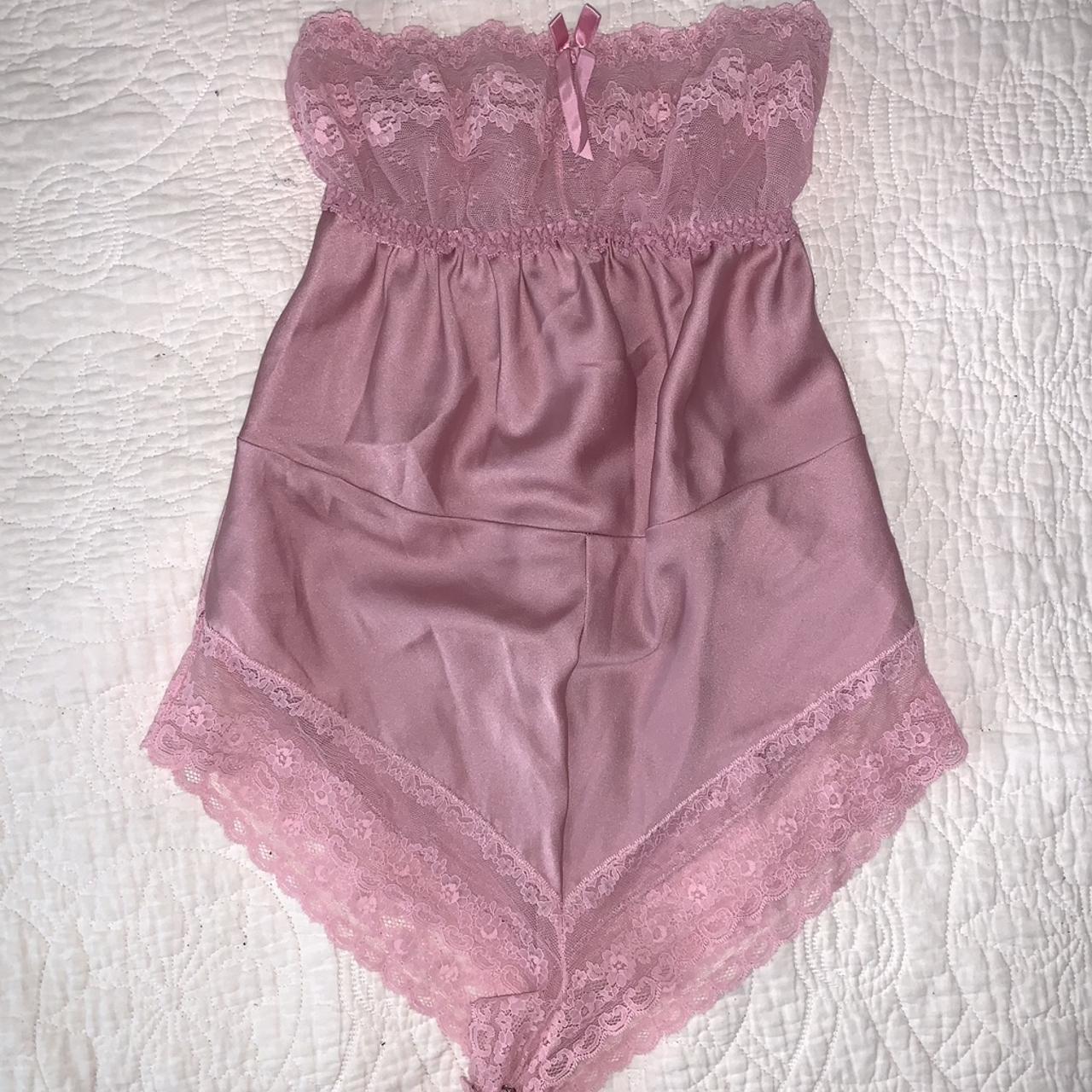 pink lingerie super cute innocent yet sexy rare Depop